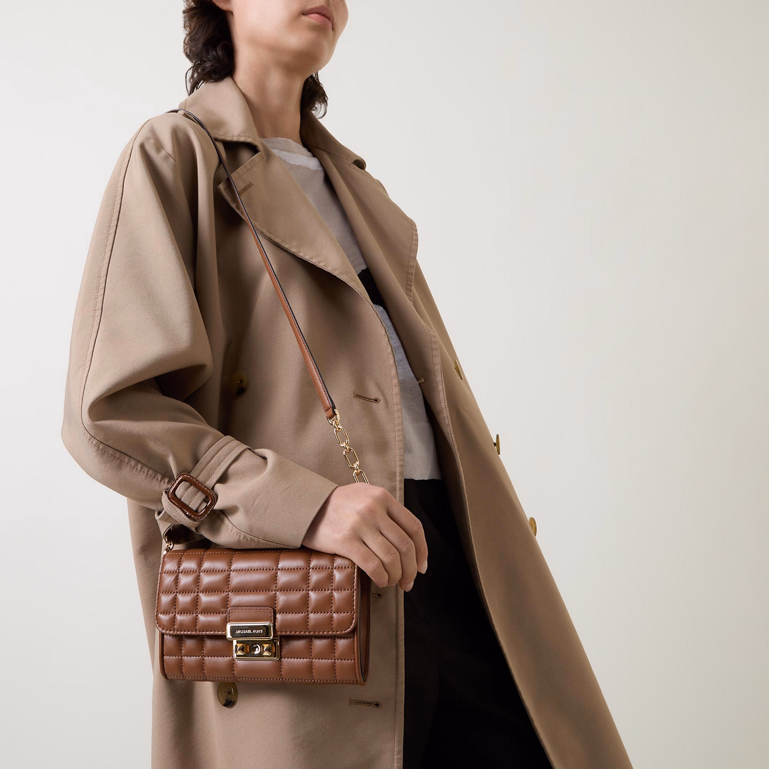 Tribeca Large Quilted Shoulder Bag