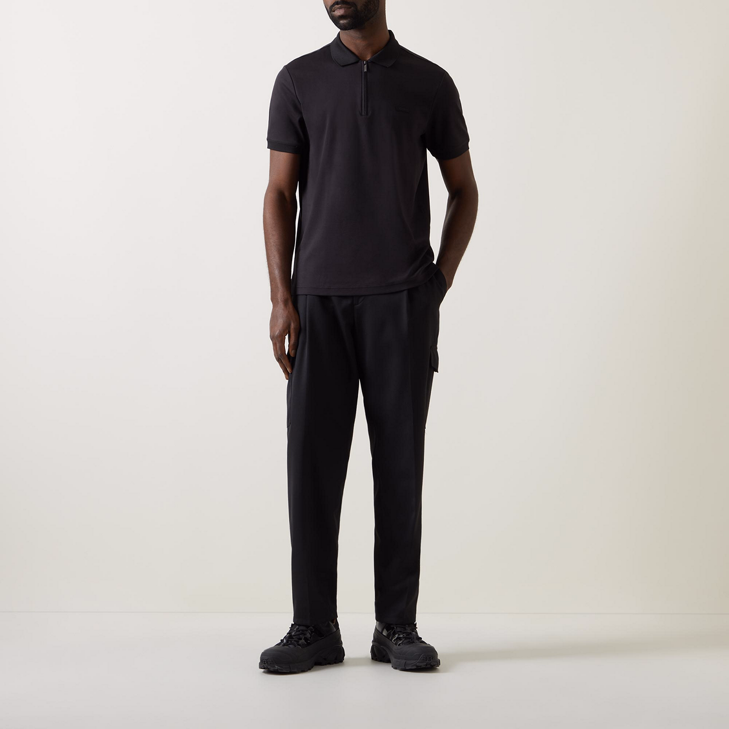 Welt Quarter-Zip Polo Shirt