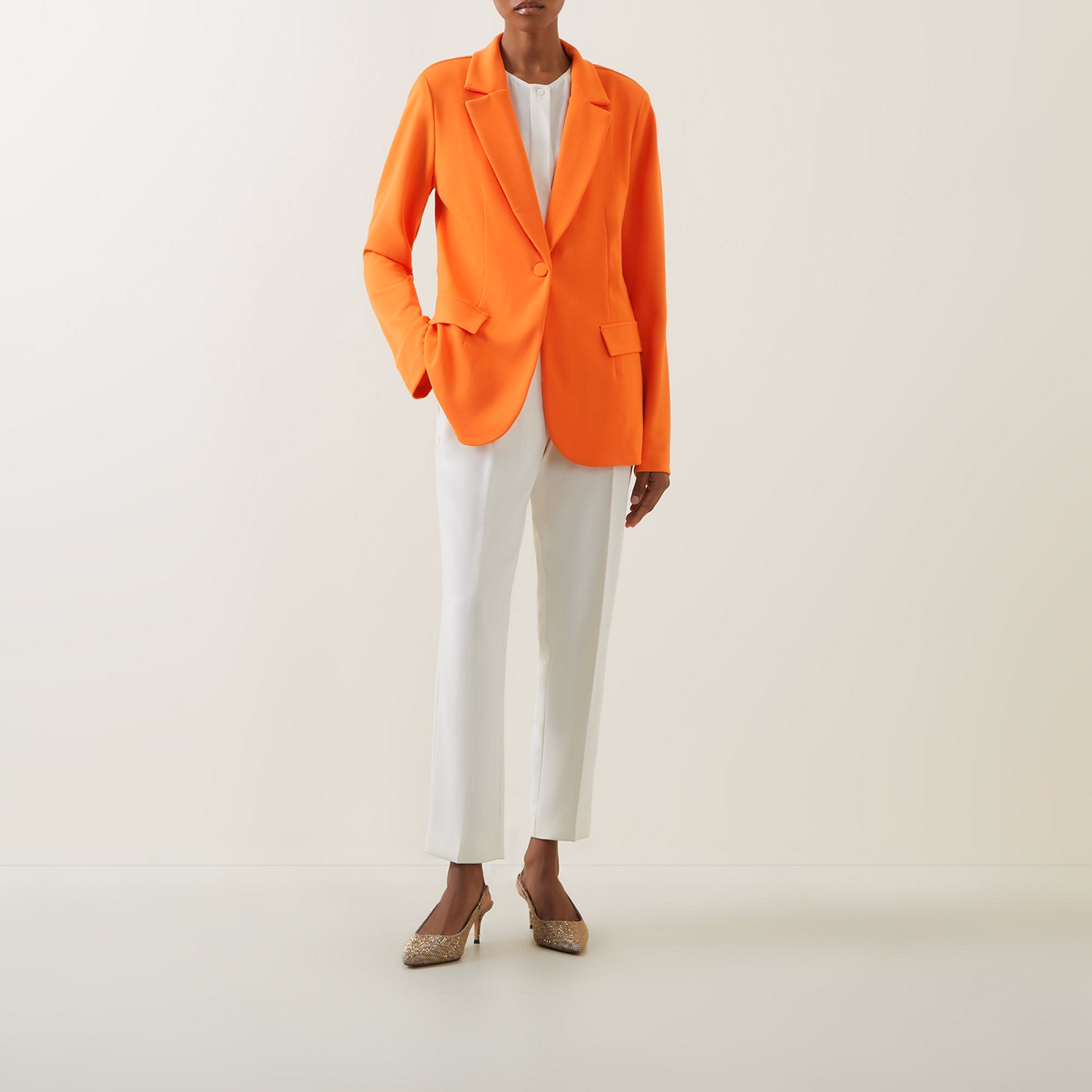 Single-Breasted Blazer