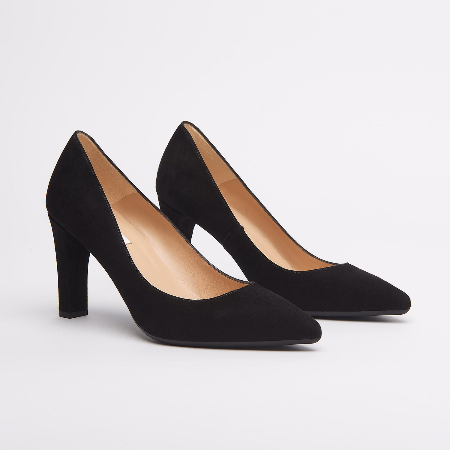 Tess Suede Block Heels