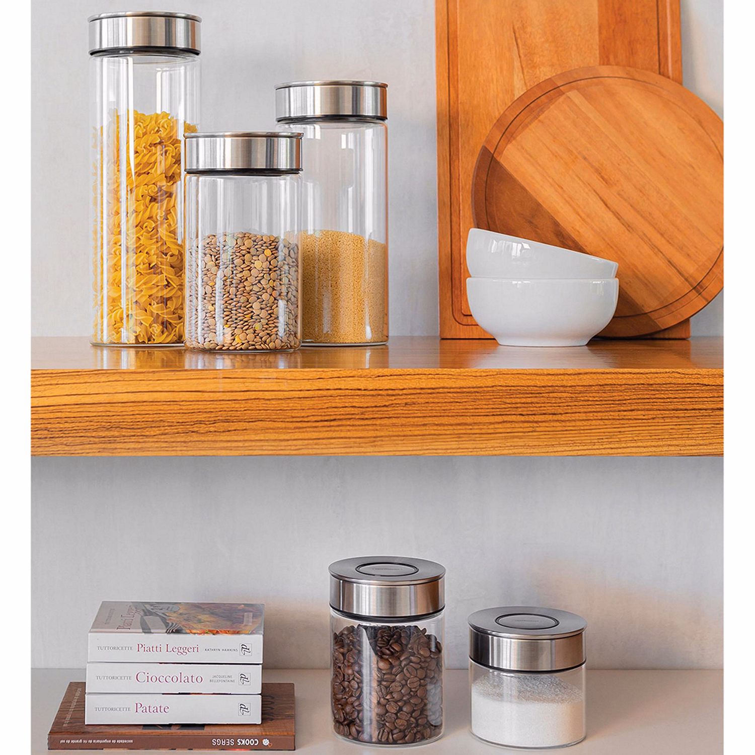 Glass Container With Airtight Seal 10cm