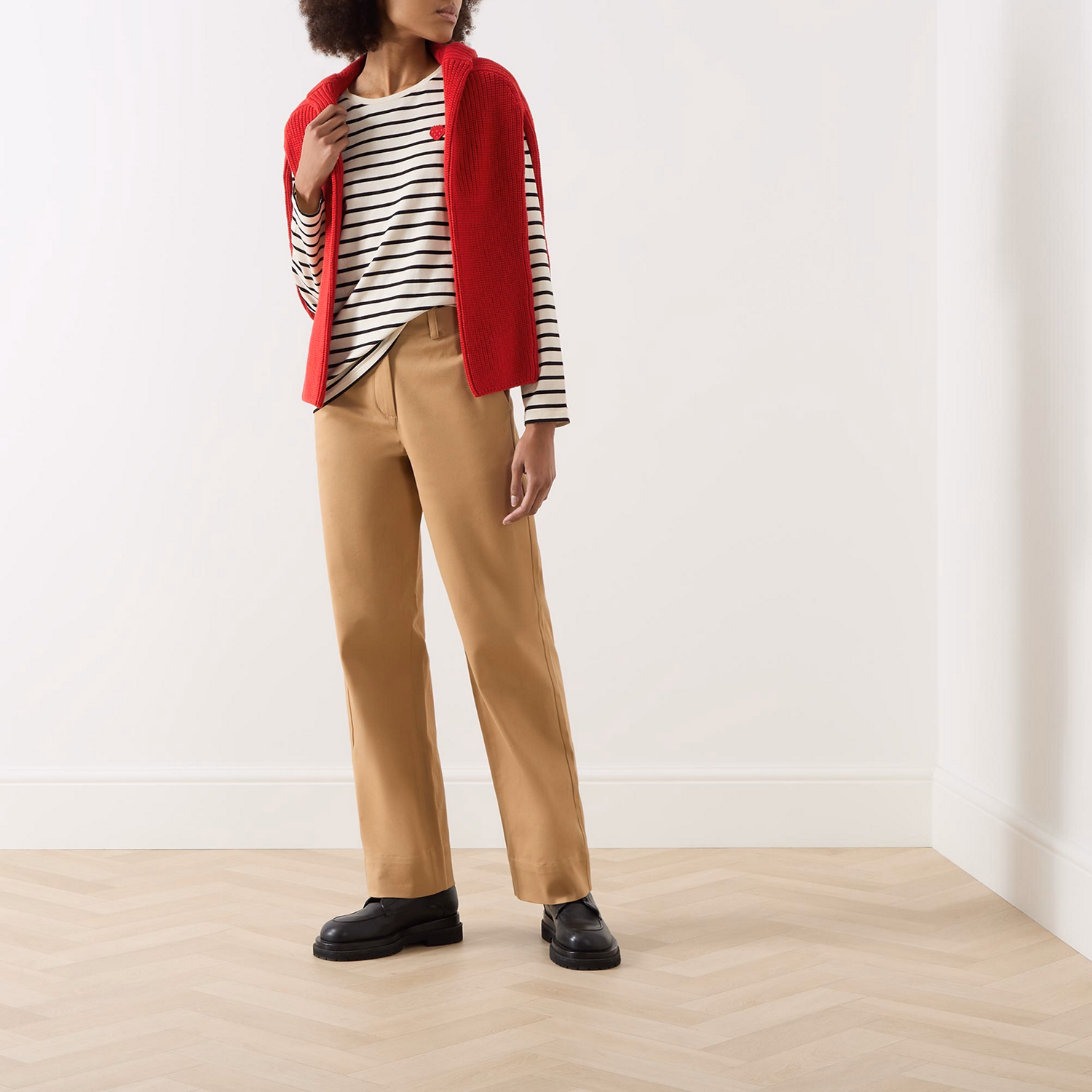 Striped Long-Sleeved T-Shirt