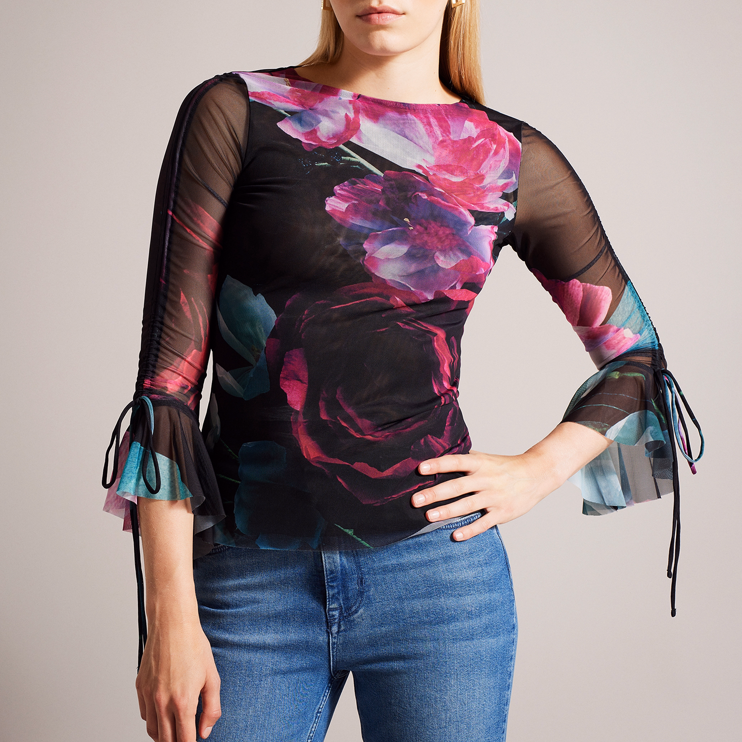 Catyela Floral Top
