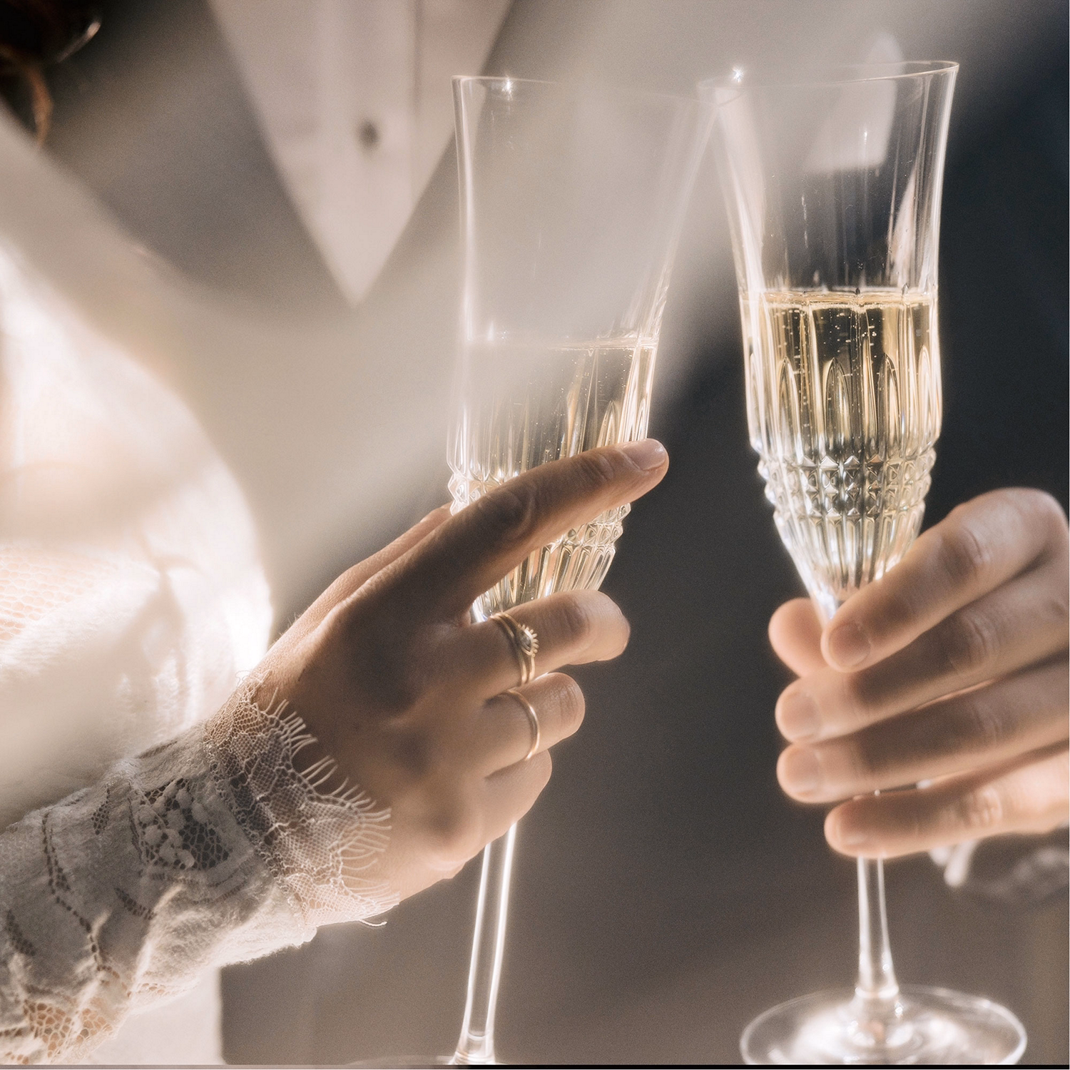 Lismore Diamond Flute Essence 220ml 7floz S/2