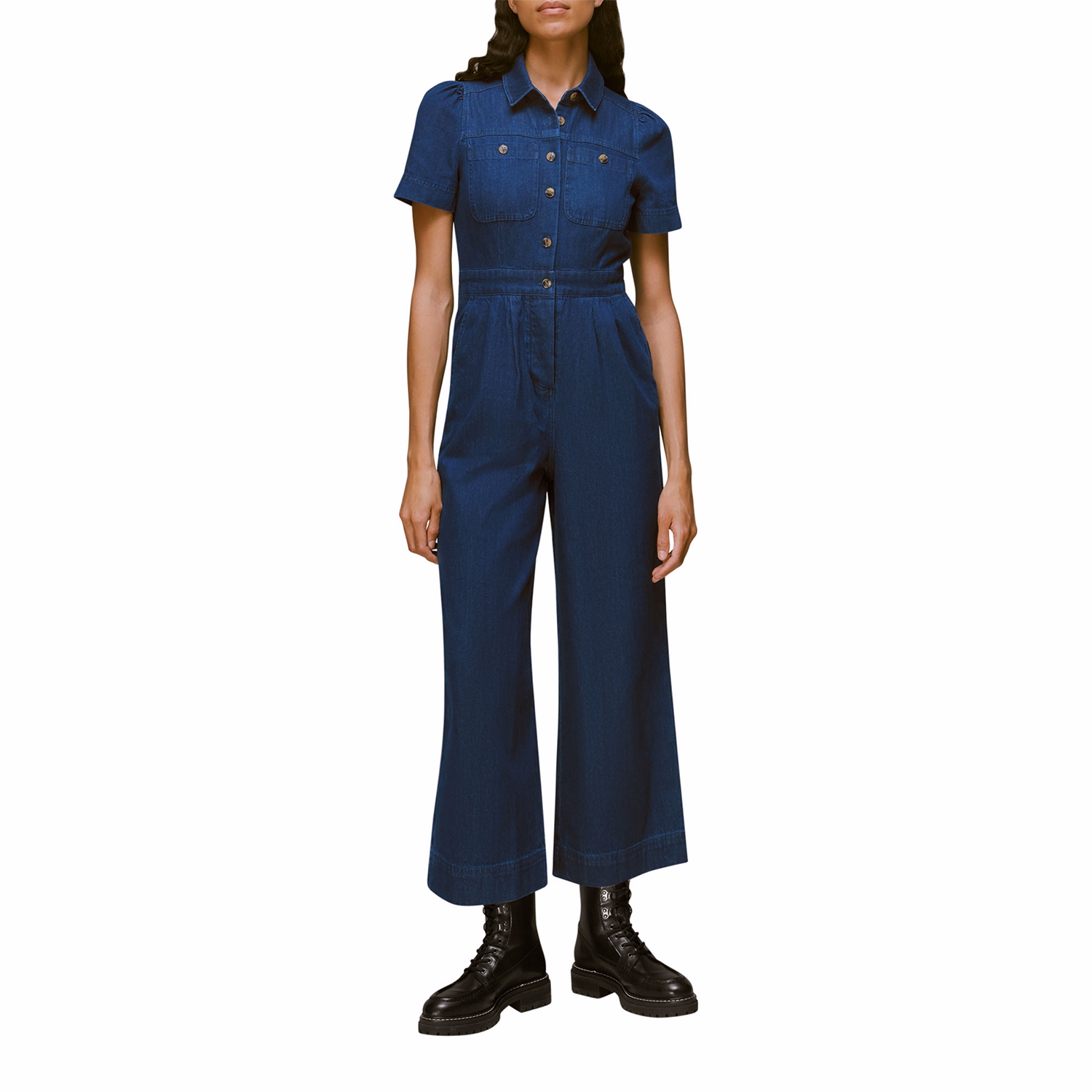 Emma Denim Jumpsuit