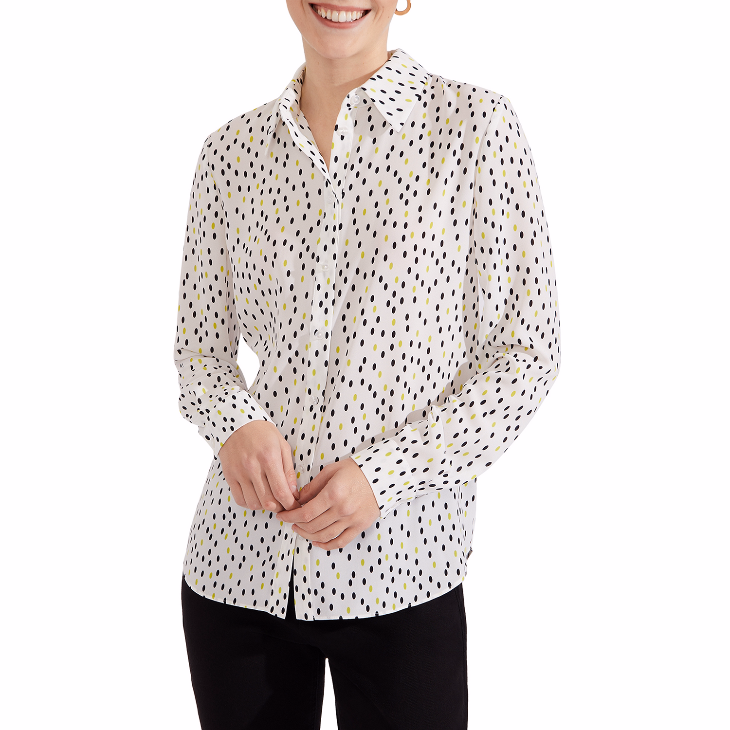 Brenna Dotted Shirt