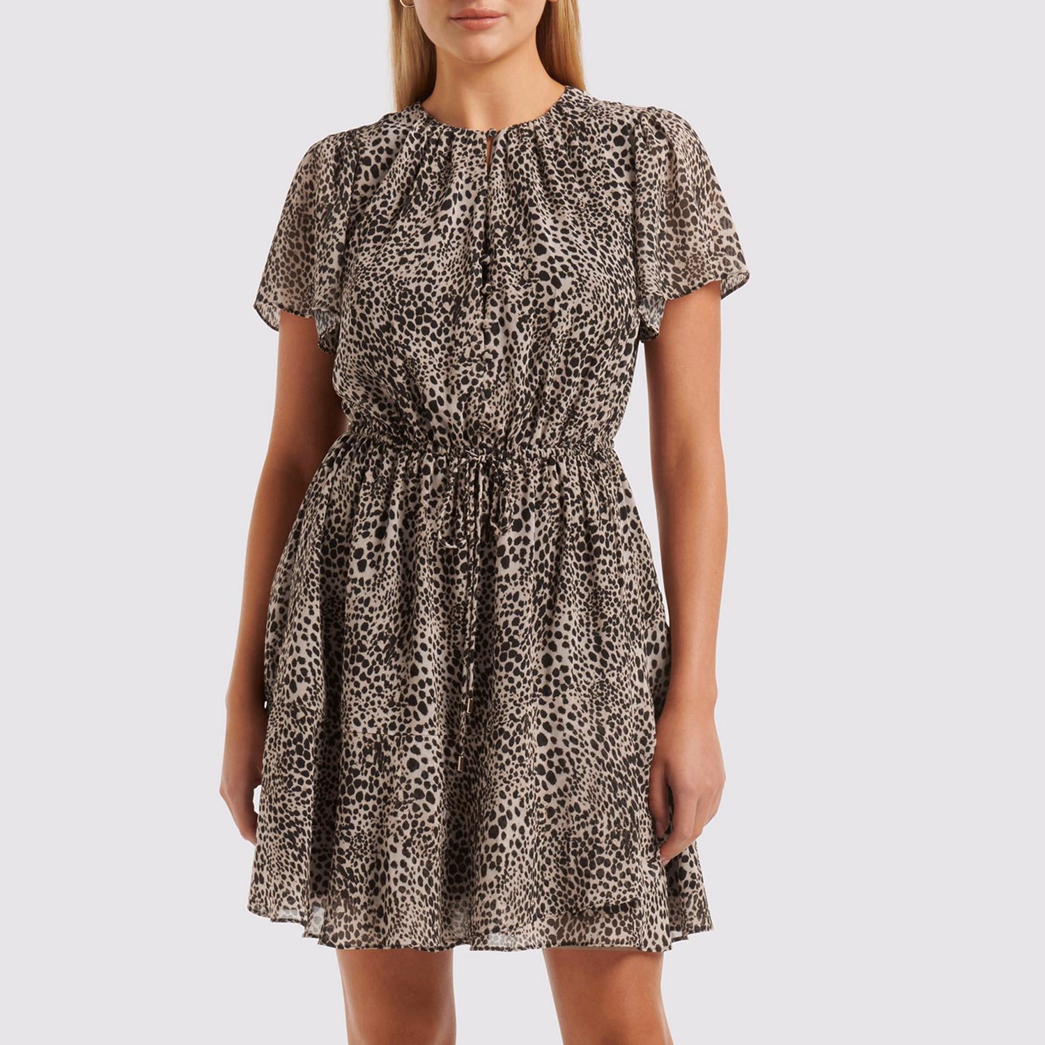 Nahla Printed Mini Dress