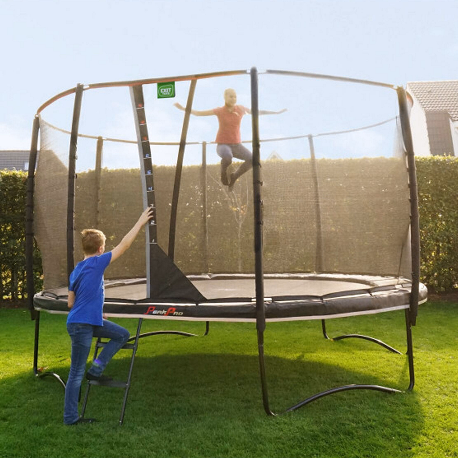 PeakPro Trampoline 305cm Black