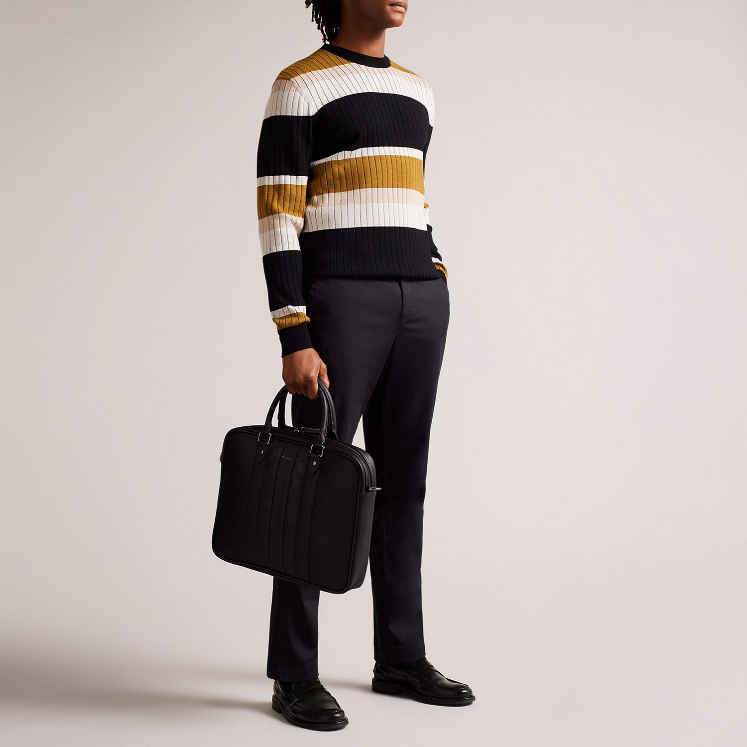 Waymon House Check PU Document Bag