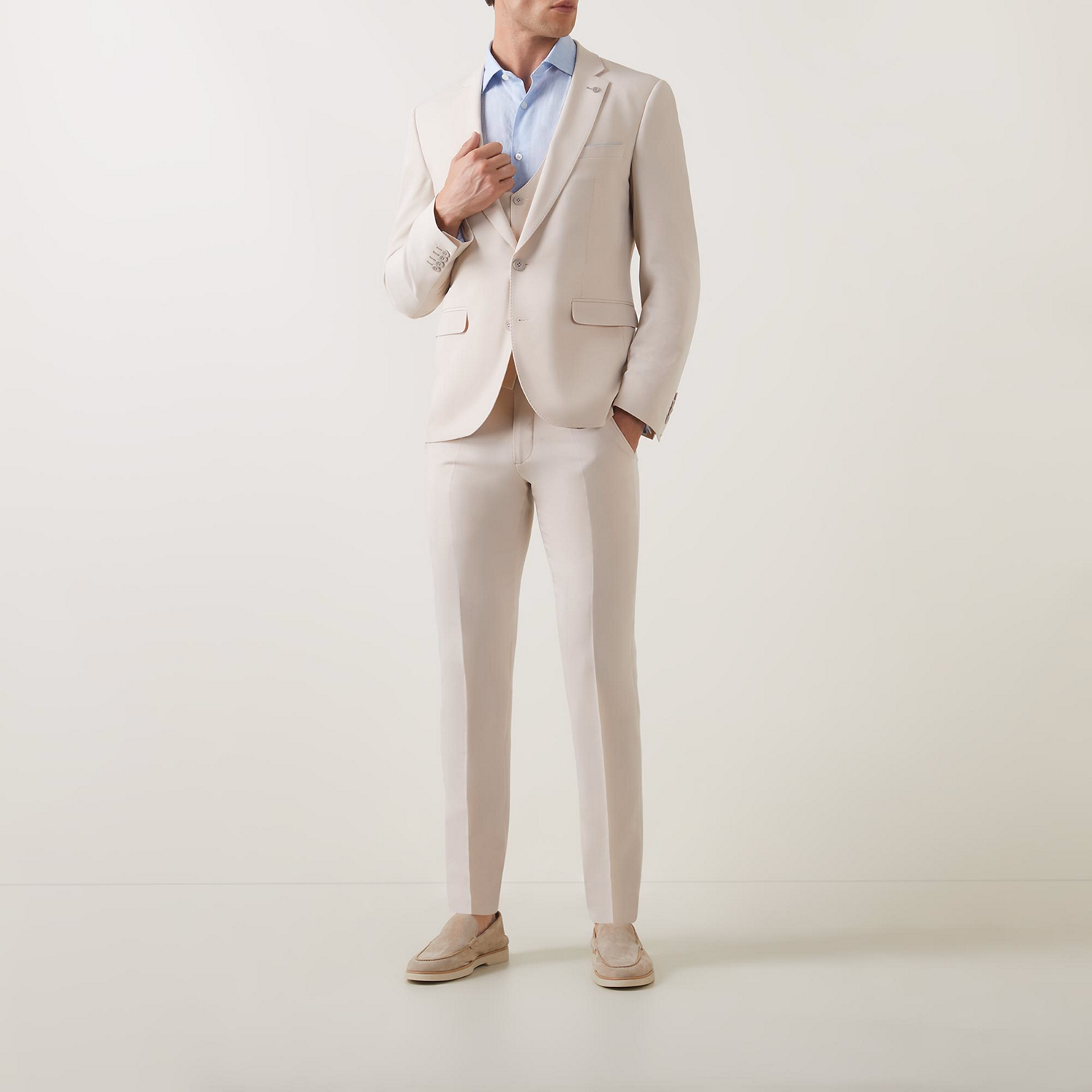 Lucian Single-Breasted Suit Jacket