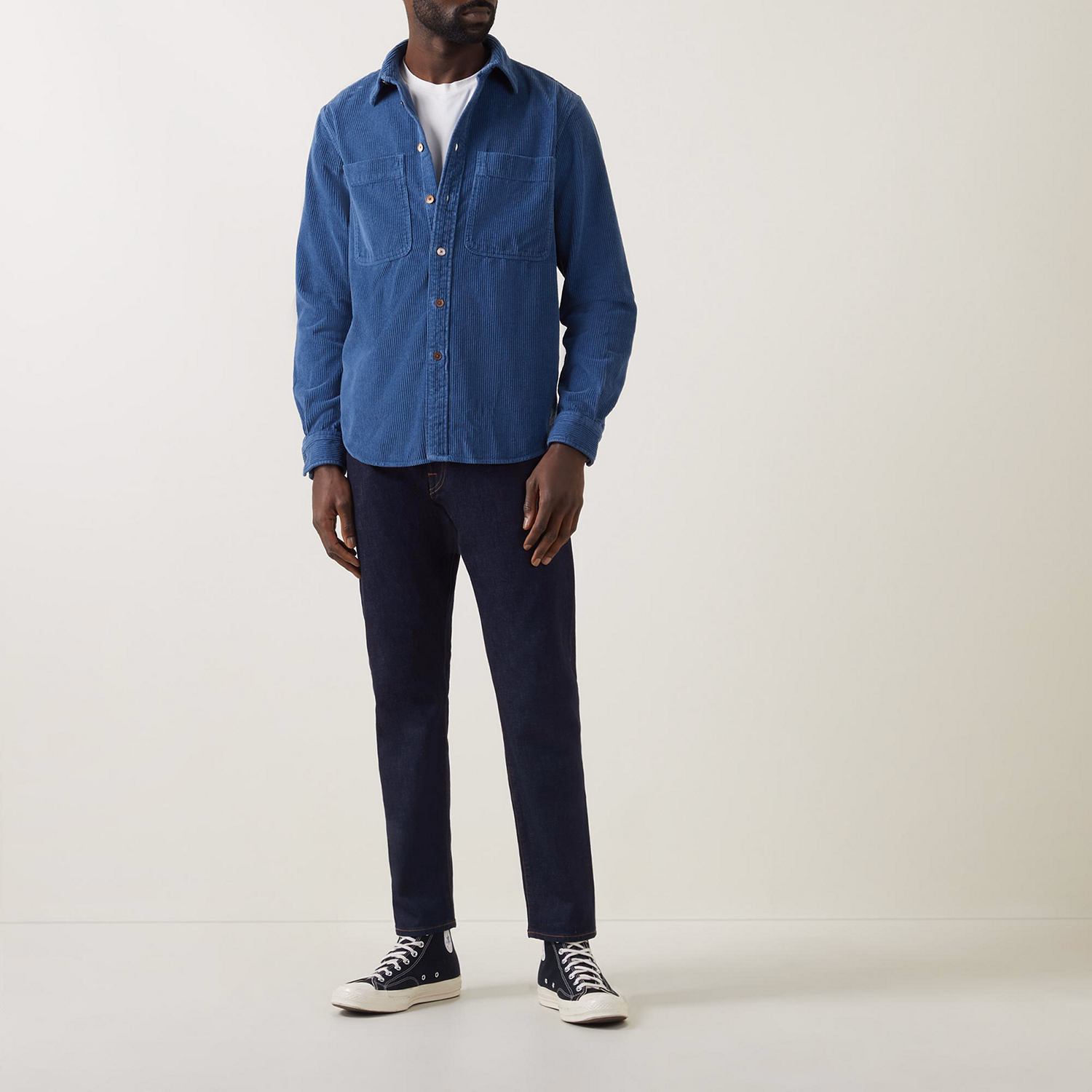 Casual Fit Corduroy Shirt