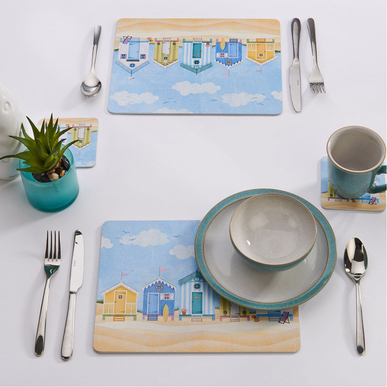 Set of Six Seaside Placemats