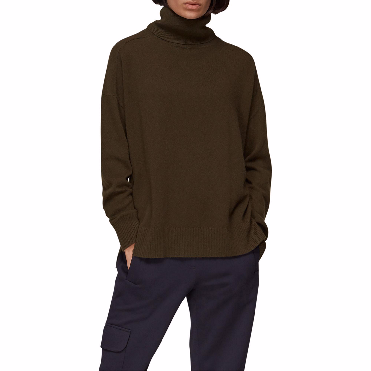Cashmere Roll Neck Sweater