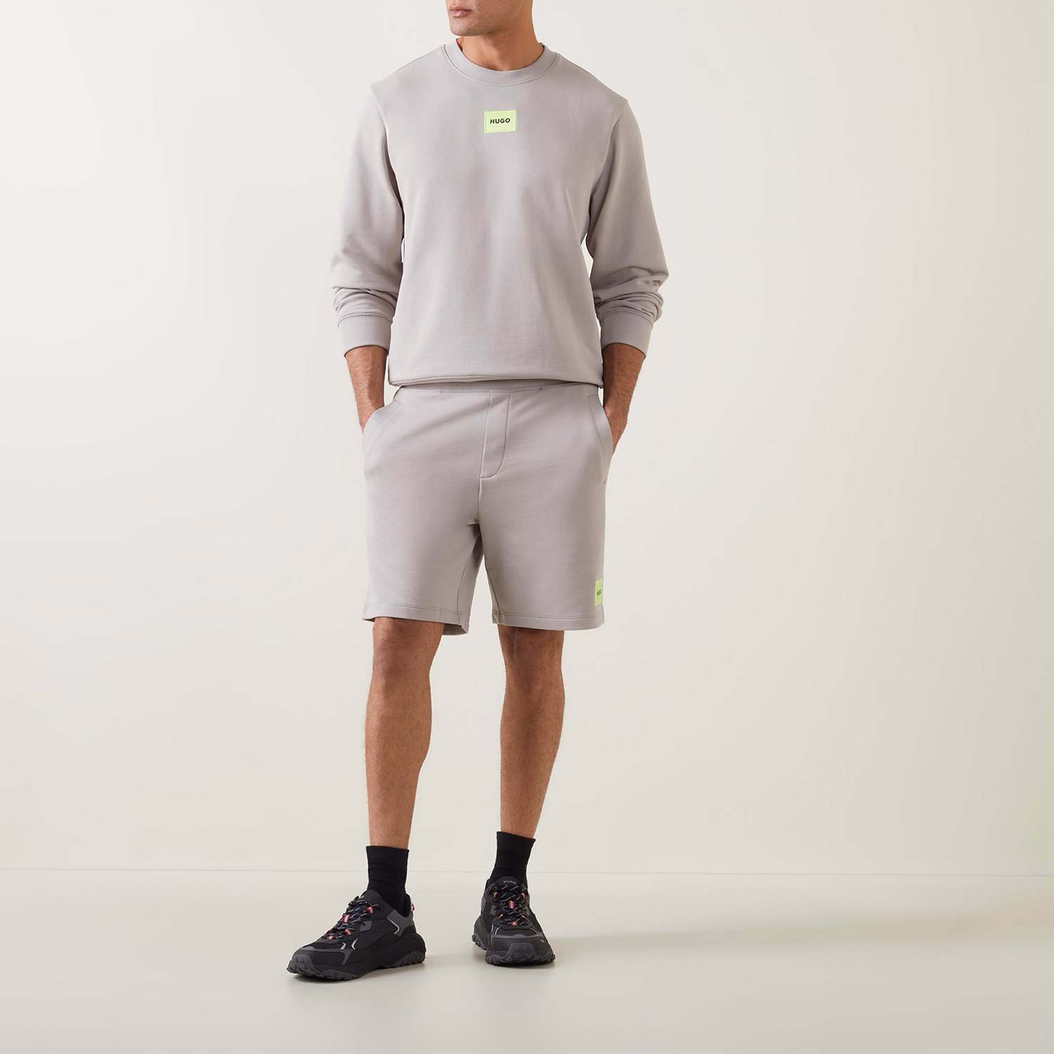 Diz222 Logo Drawstring Shorts