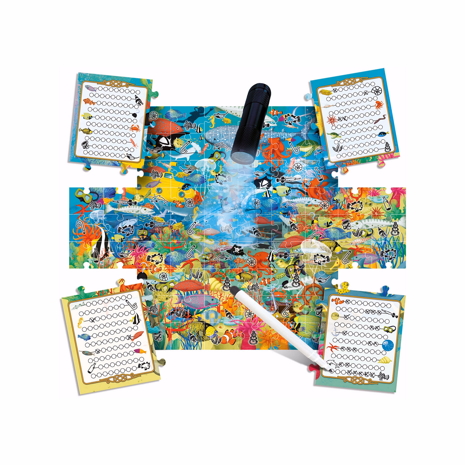 Explore Magic Light Sea Life