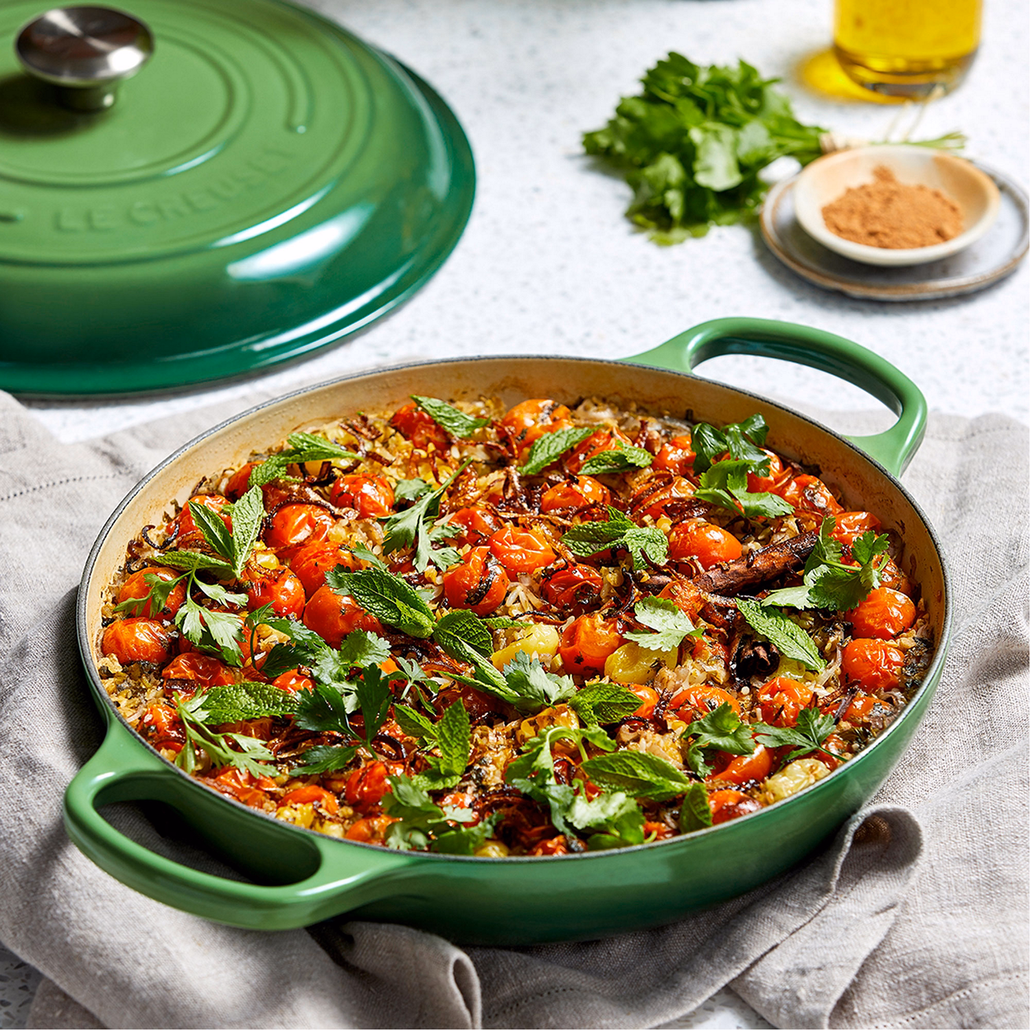 Signature Cast Iron Shallow Casserole 30cm