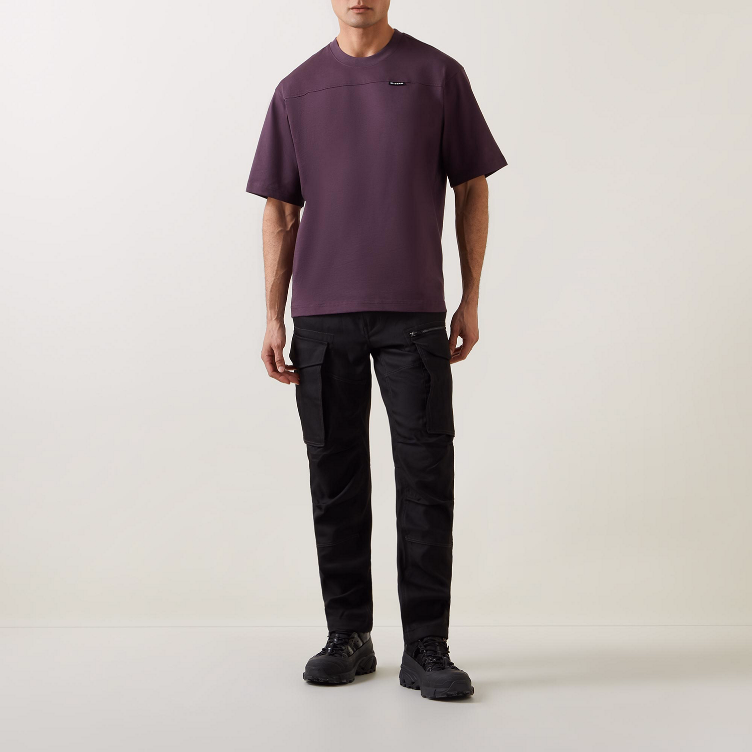 Rovic Zip 3D Tapered-Leg Trousers