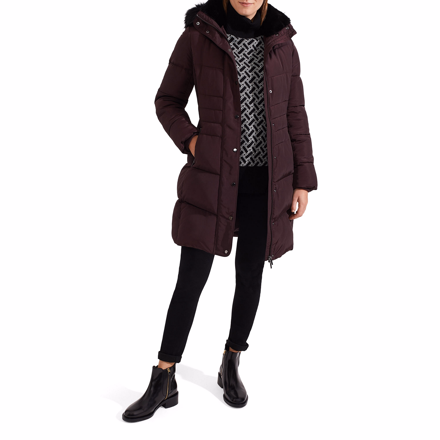 Jaymie Longline Puffer Coat