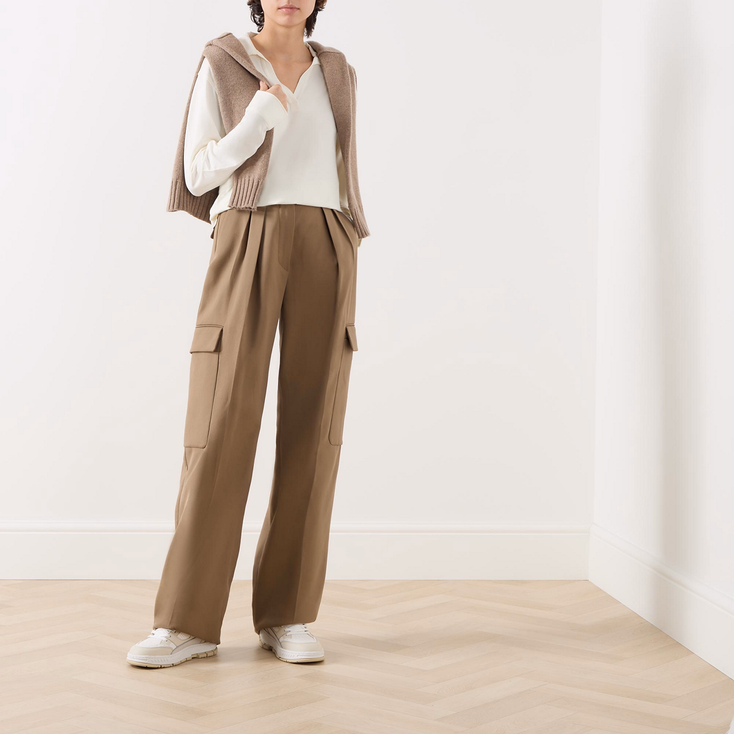 Collared Long-Sleeved T-Shirt