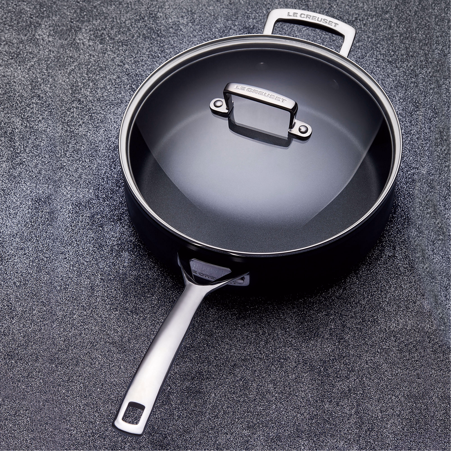 Toughened Non-Stick Sauté Pan With Glass Lid 26cm