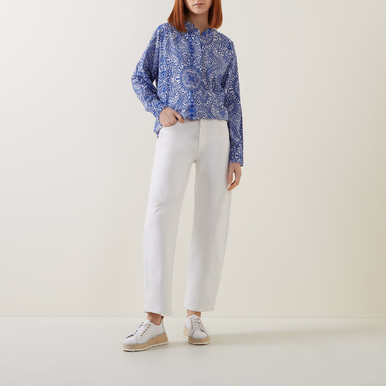 Emilda Printed Blouse