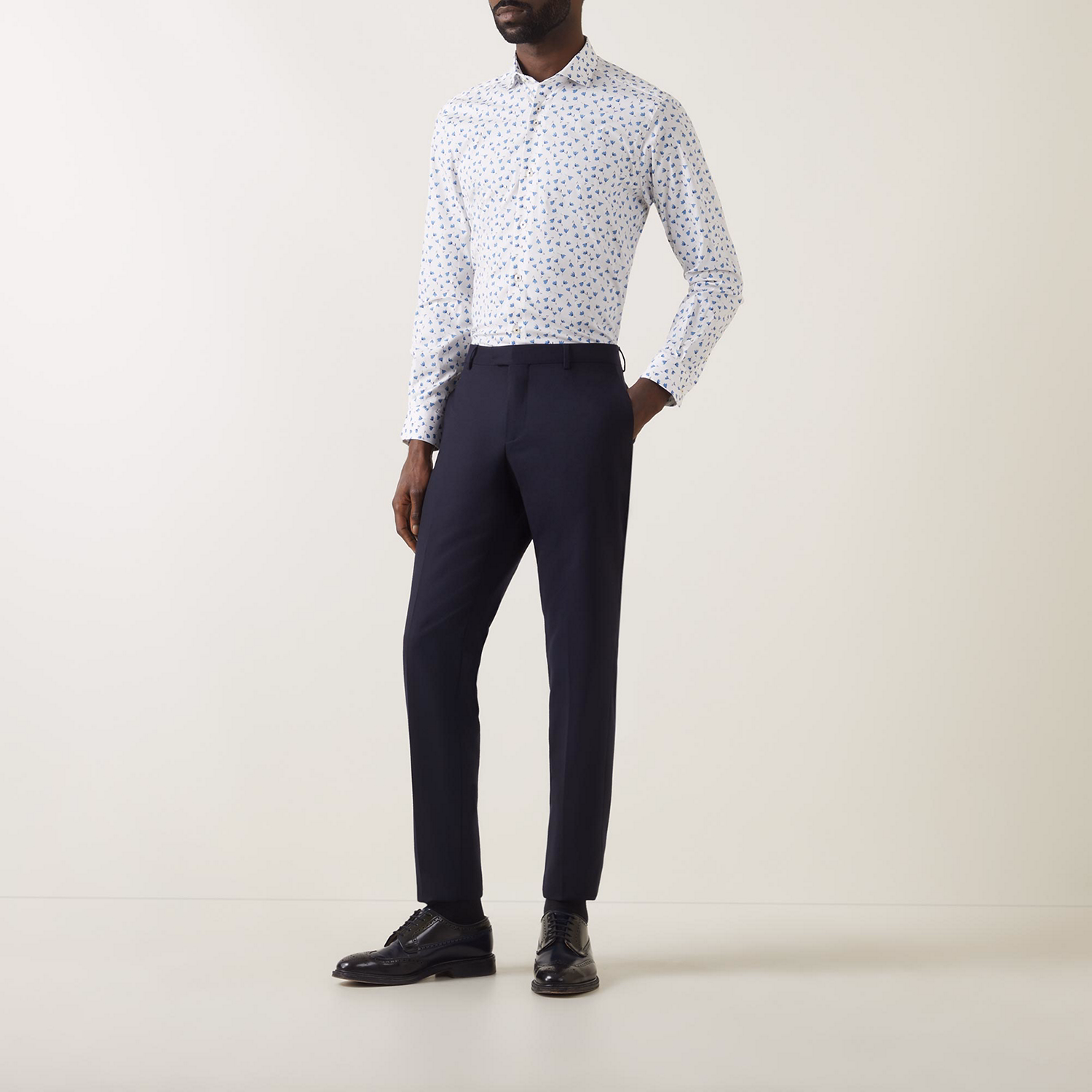 Frank Geometric Formal Shirt