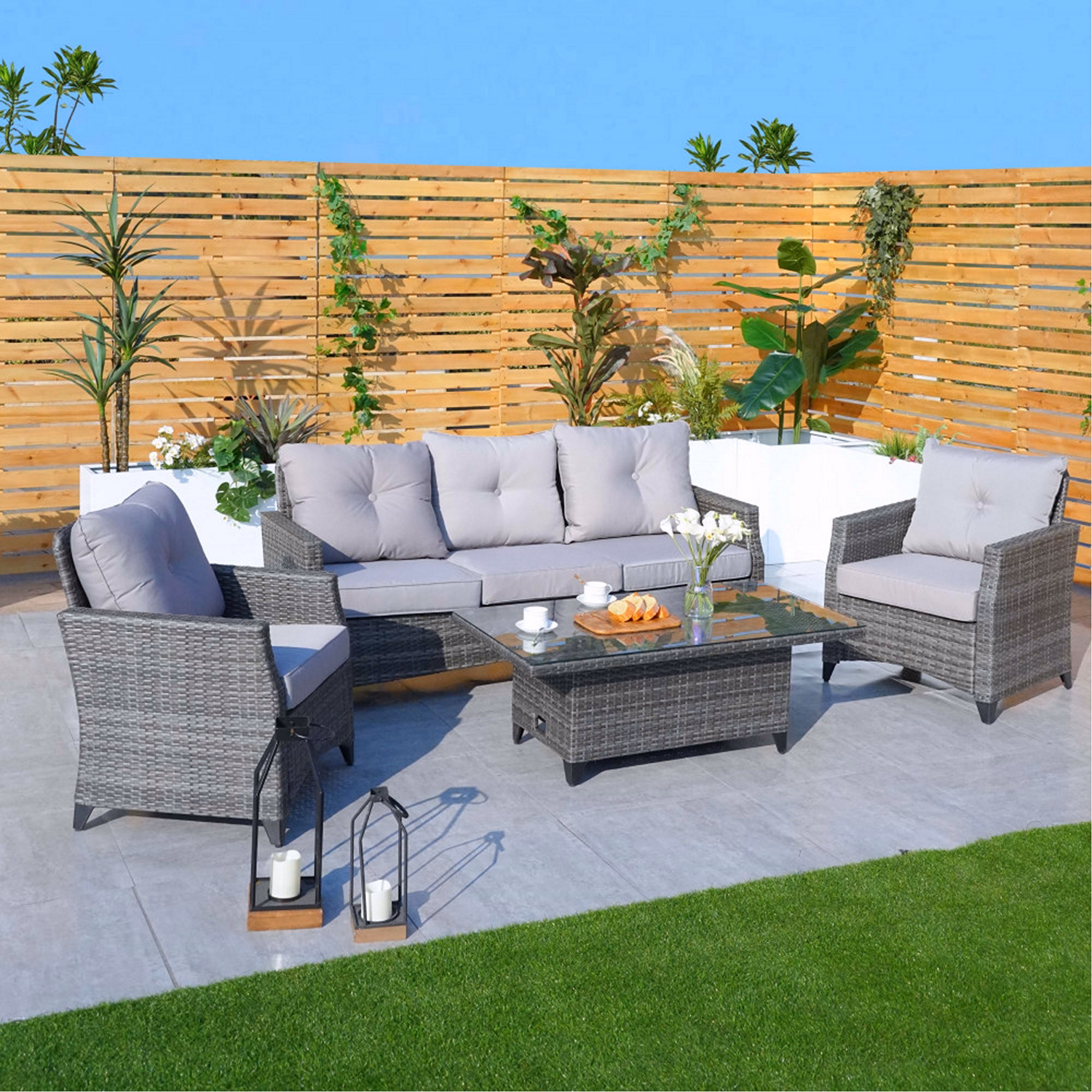 Sassari 3 Seater Sofa Set