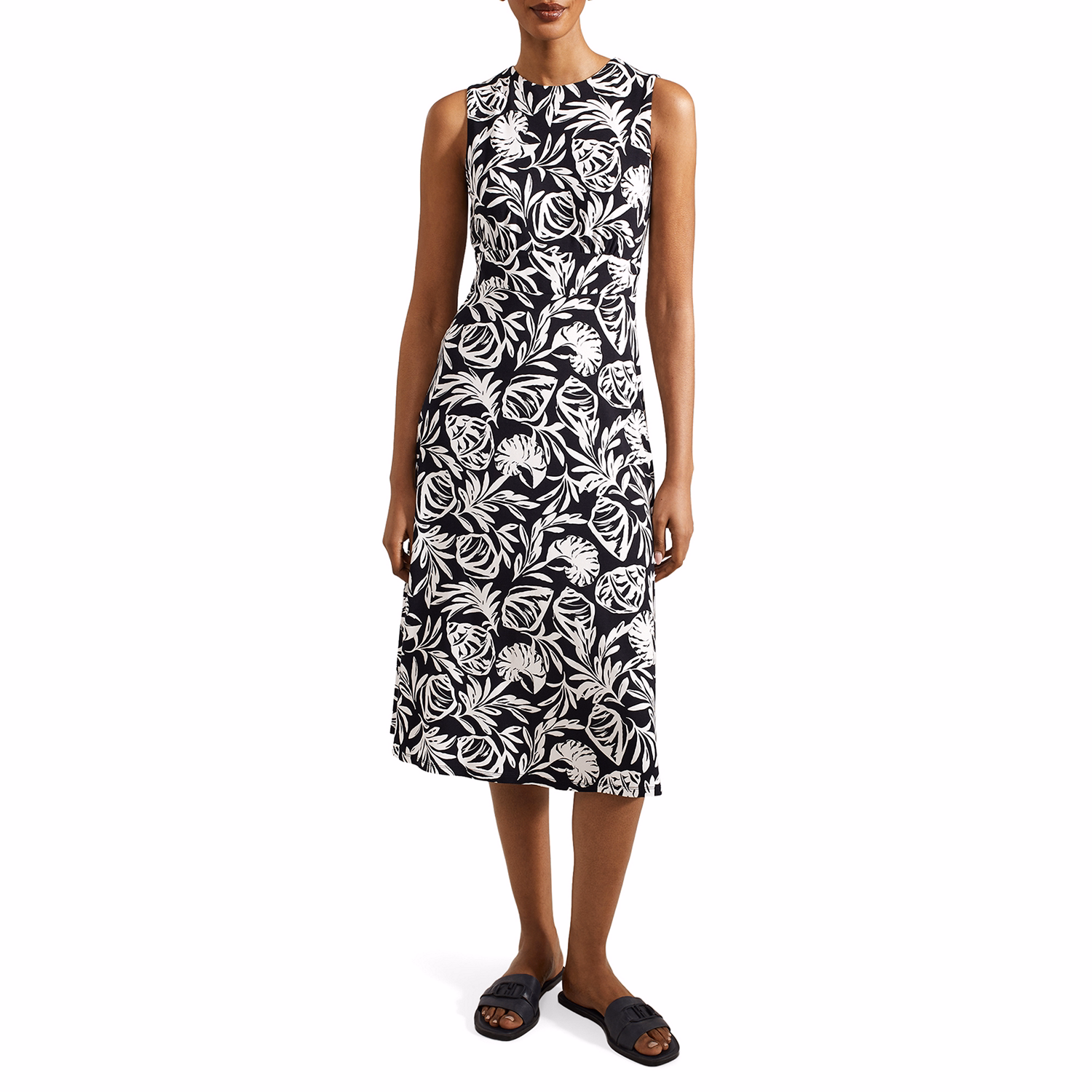 Marylise Seashell Print Dress