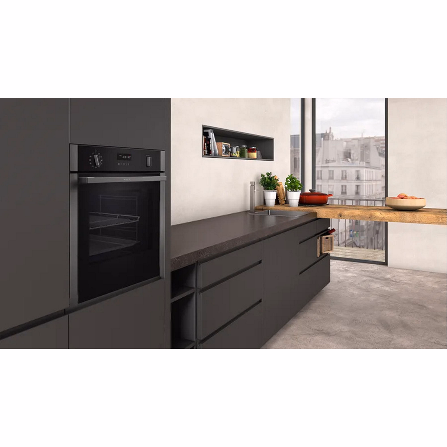 N50 Single Oven, Graphite