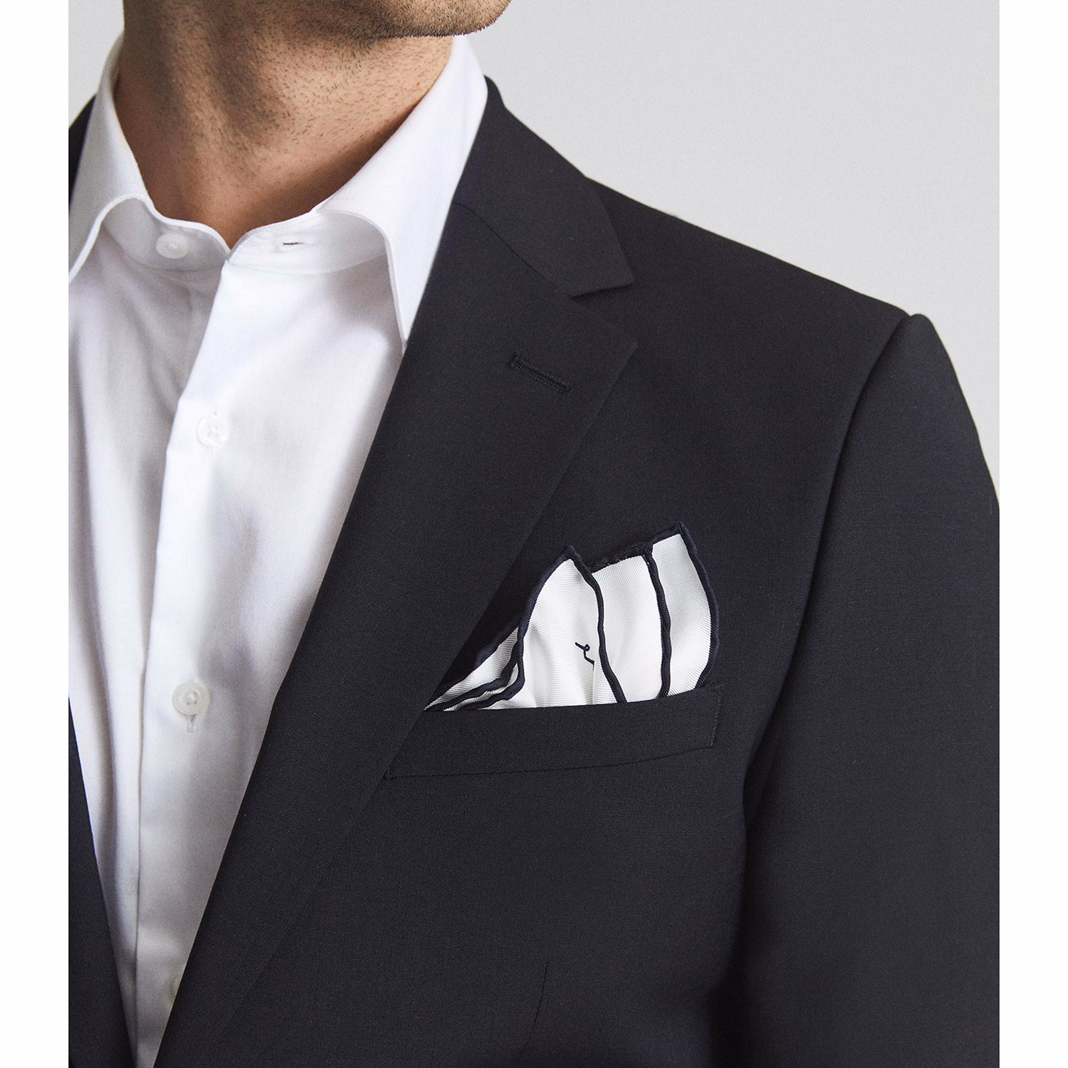 Ceremony Plain Silk Pocket