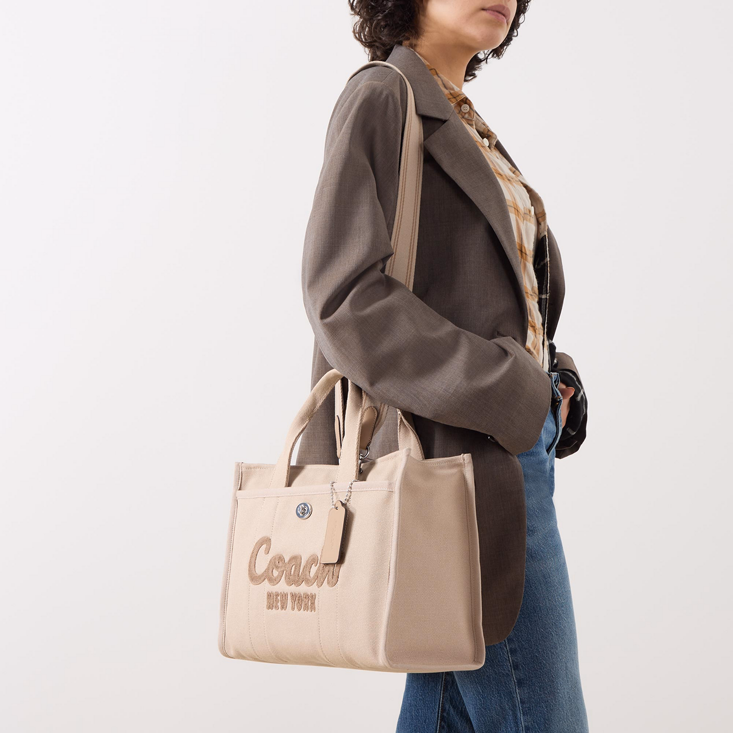 Cargo Canvas Logo Tote Bag