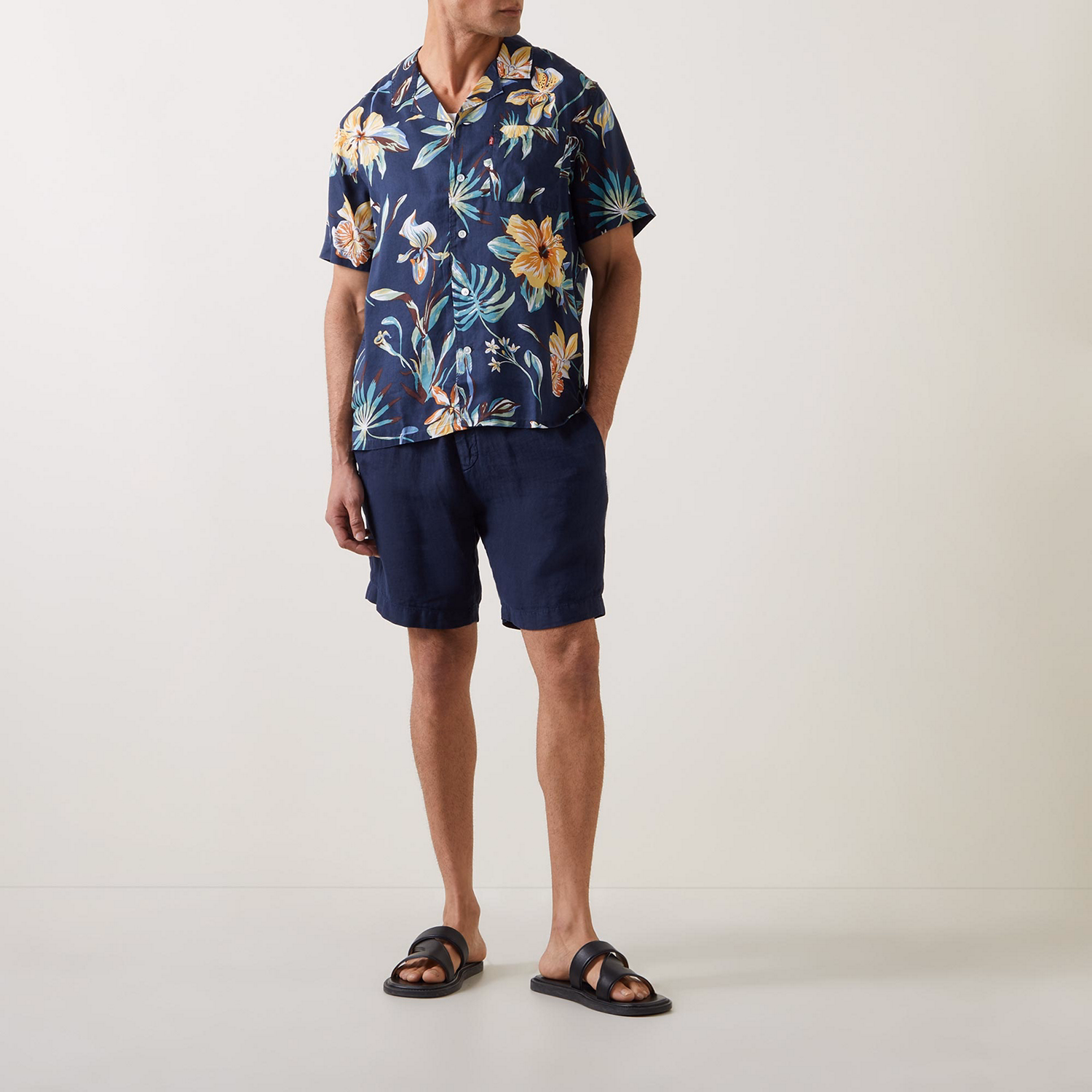 Sunset Floral Bowling Shirt