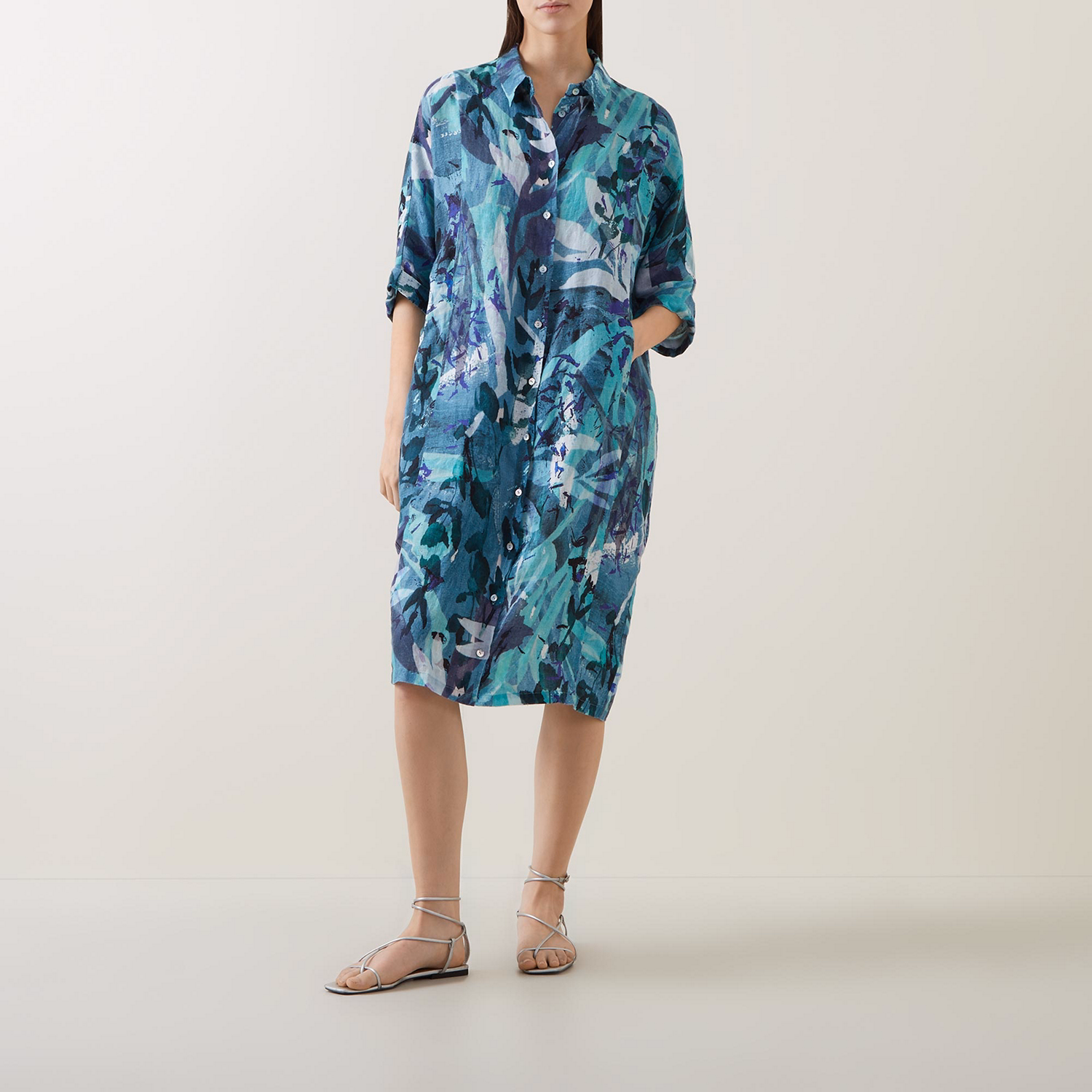 Diaogio Printed Shirt Dress