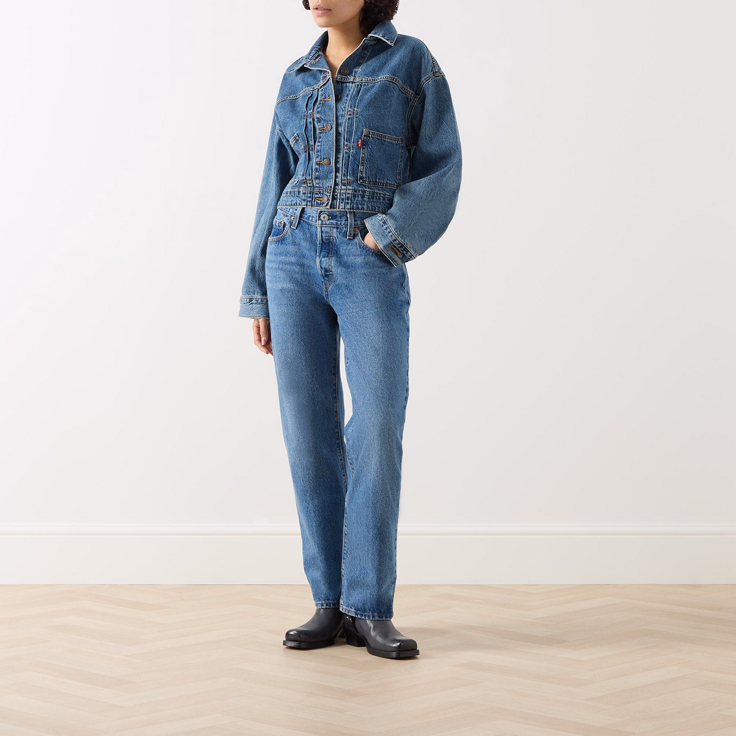 Tailored 90s Trucker Jacket