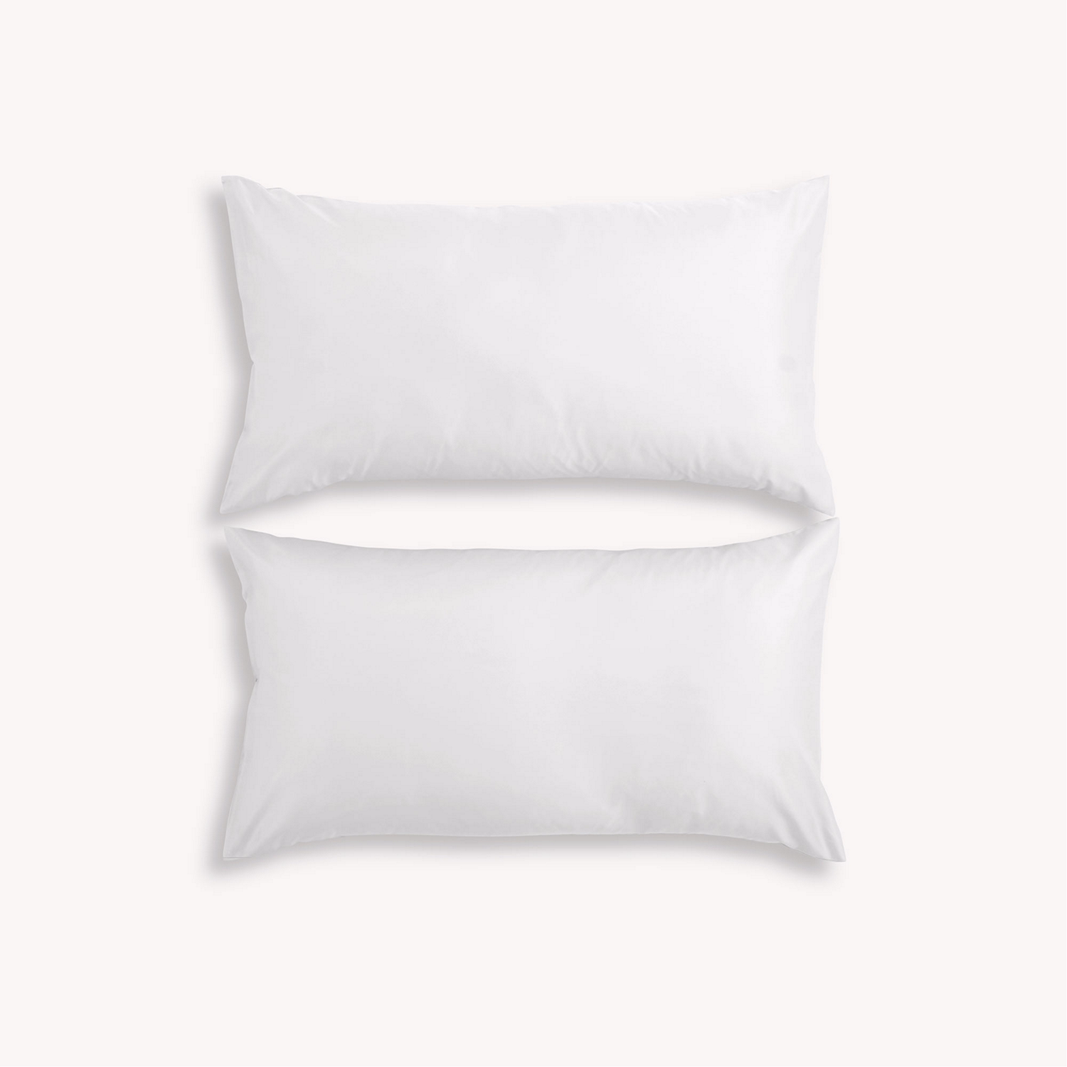 400 Thread Count Sateen Standard Pillowcase Pair White