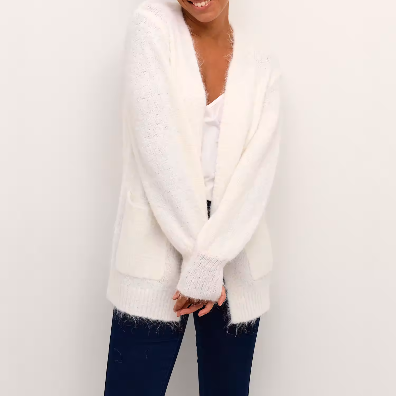 Emilie Patch Pocket Cardigan