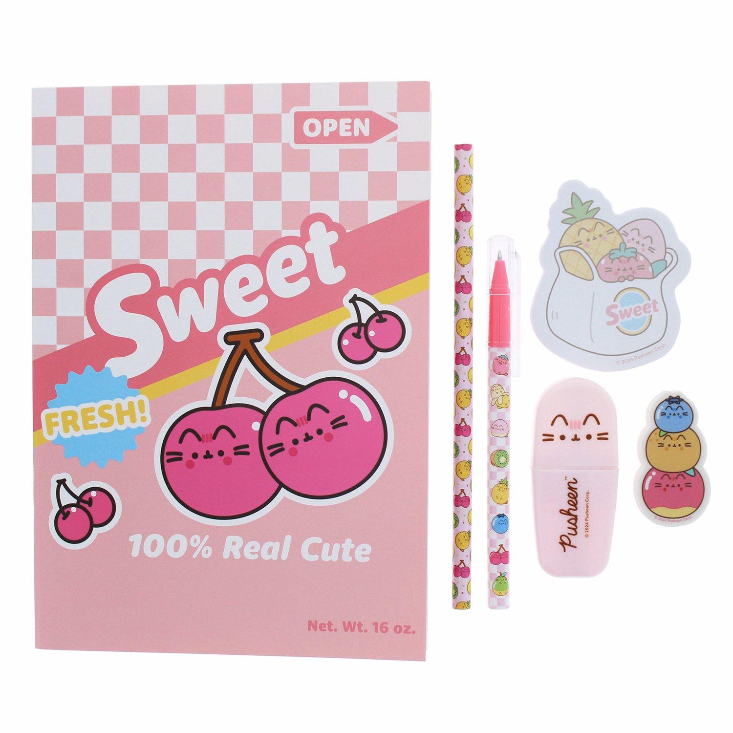 Pusheen Fruits Stationary Super Set