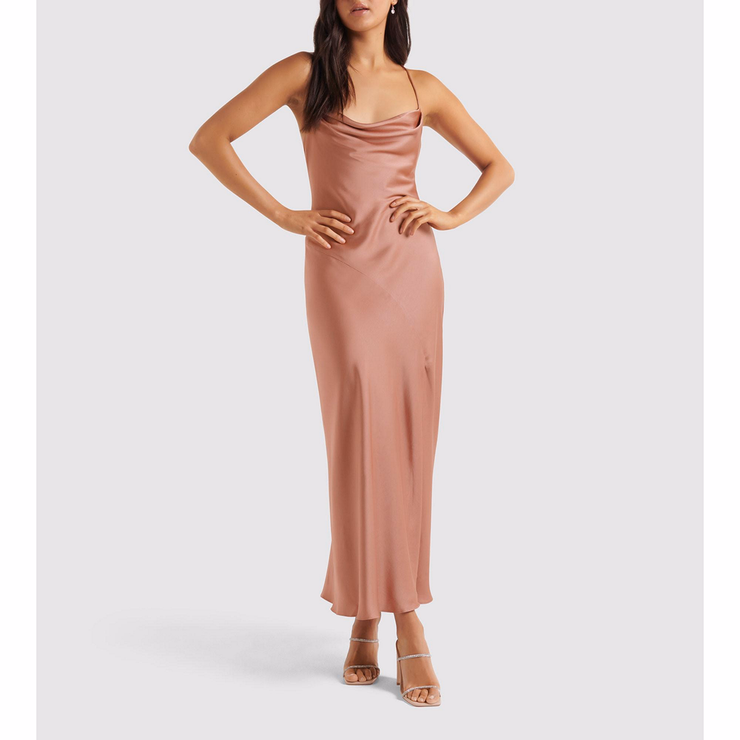 Blair Back Detail Maxi Dress