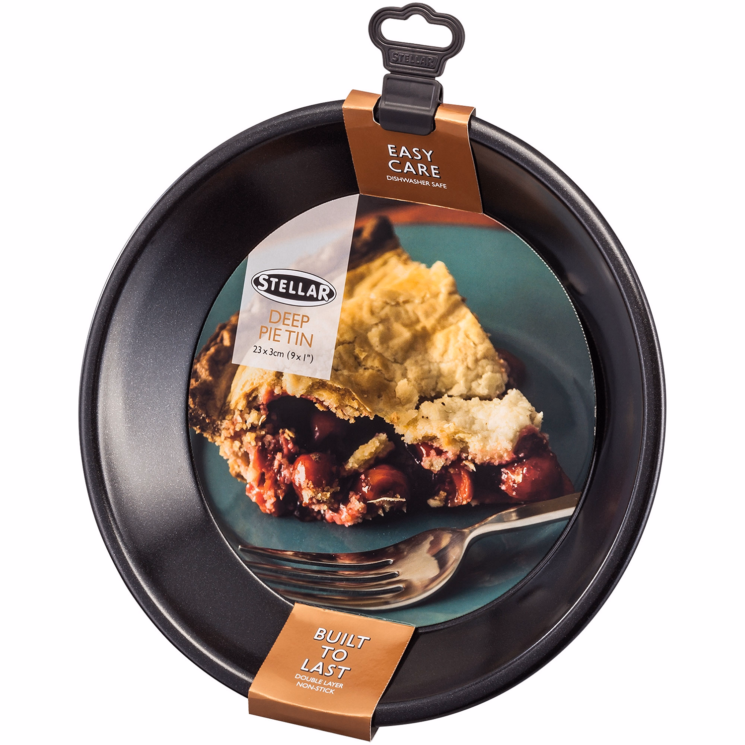 Non-Stick Deep Pie Tin 24cm