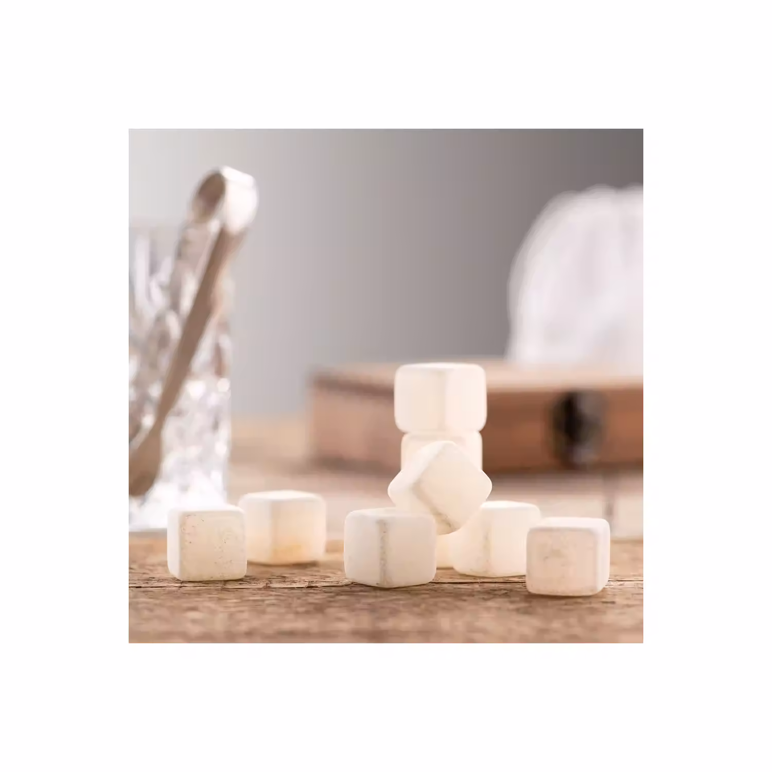 Set of 9 Jade Cooling Stones