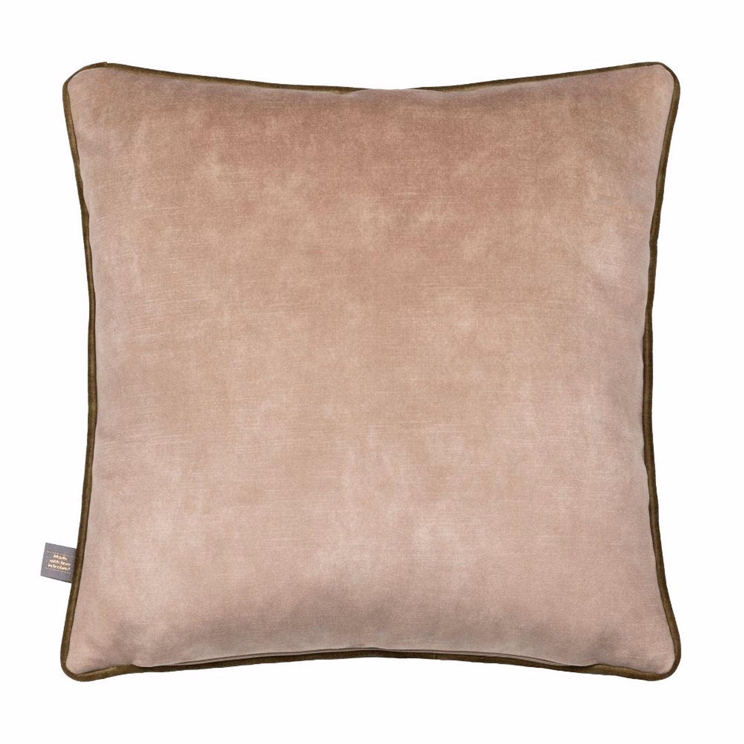 Etta Cushion Olive/Camel 58x58cm