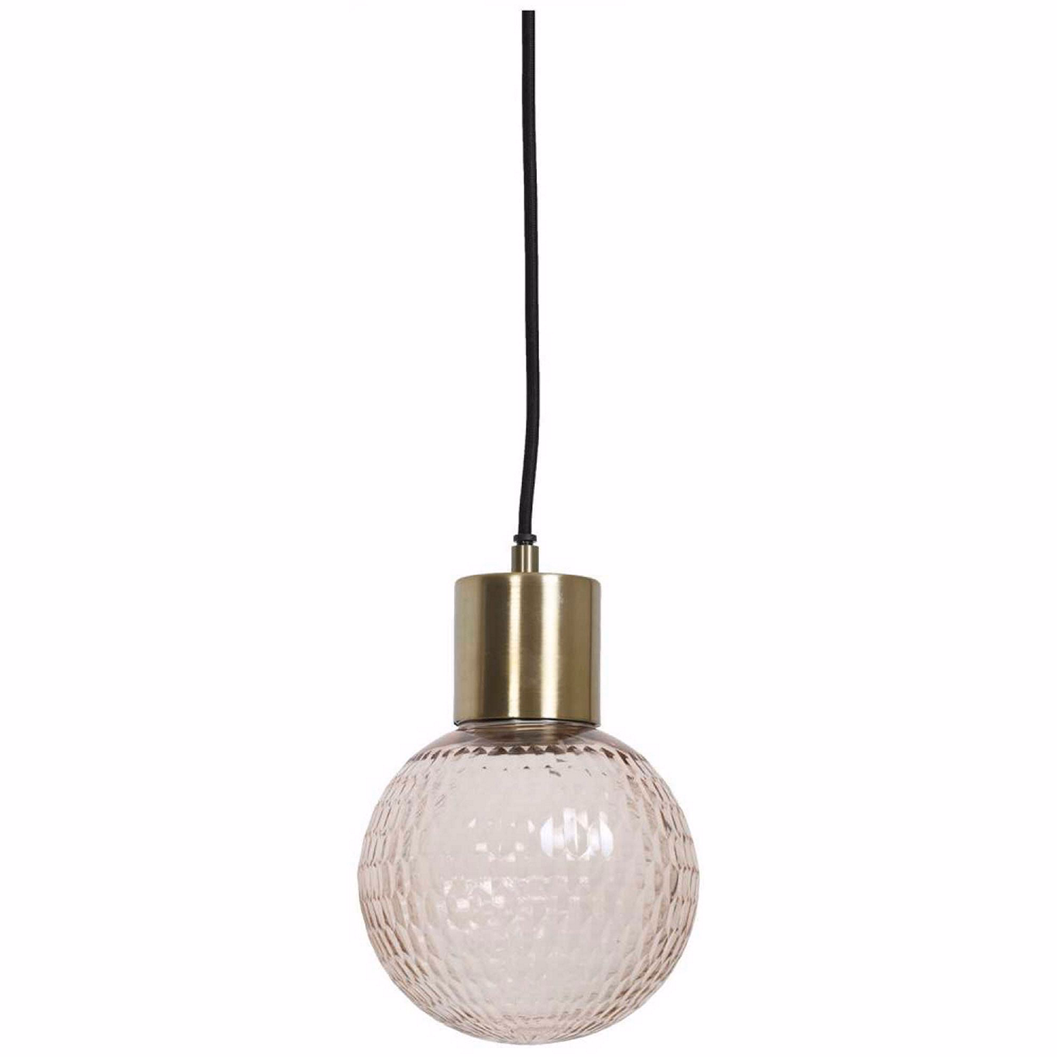 Donya Pendant Light Rose + Antique Bronze