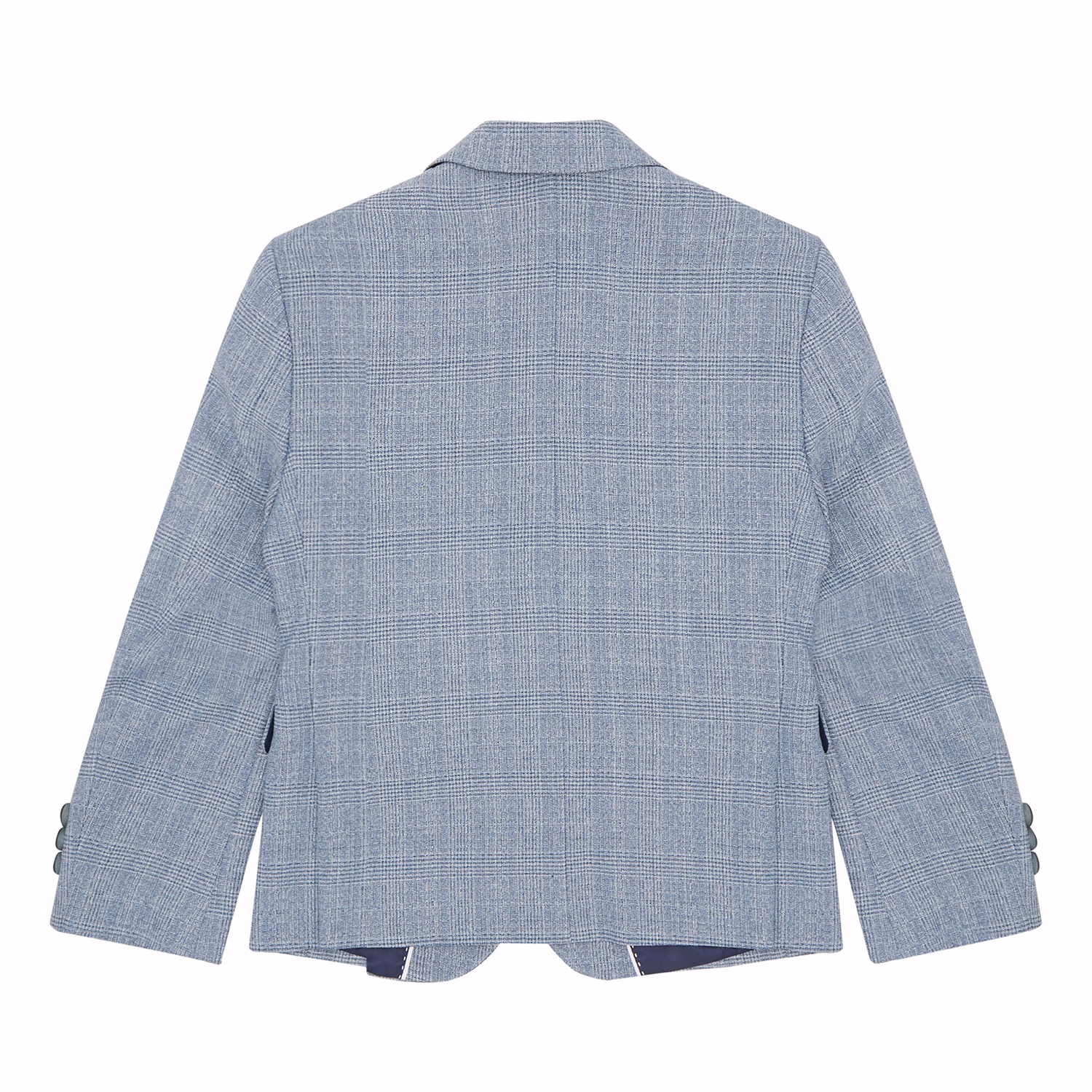 Peter Single-Breasted Check Blazer