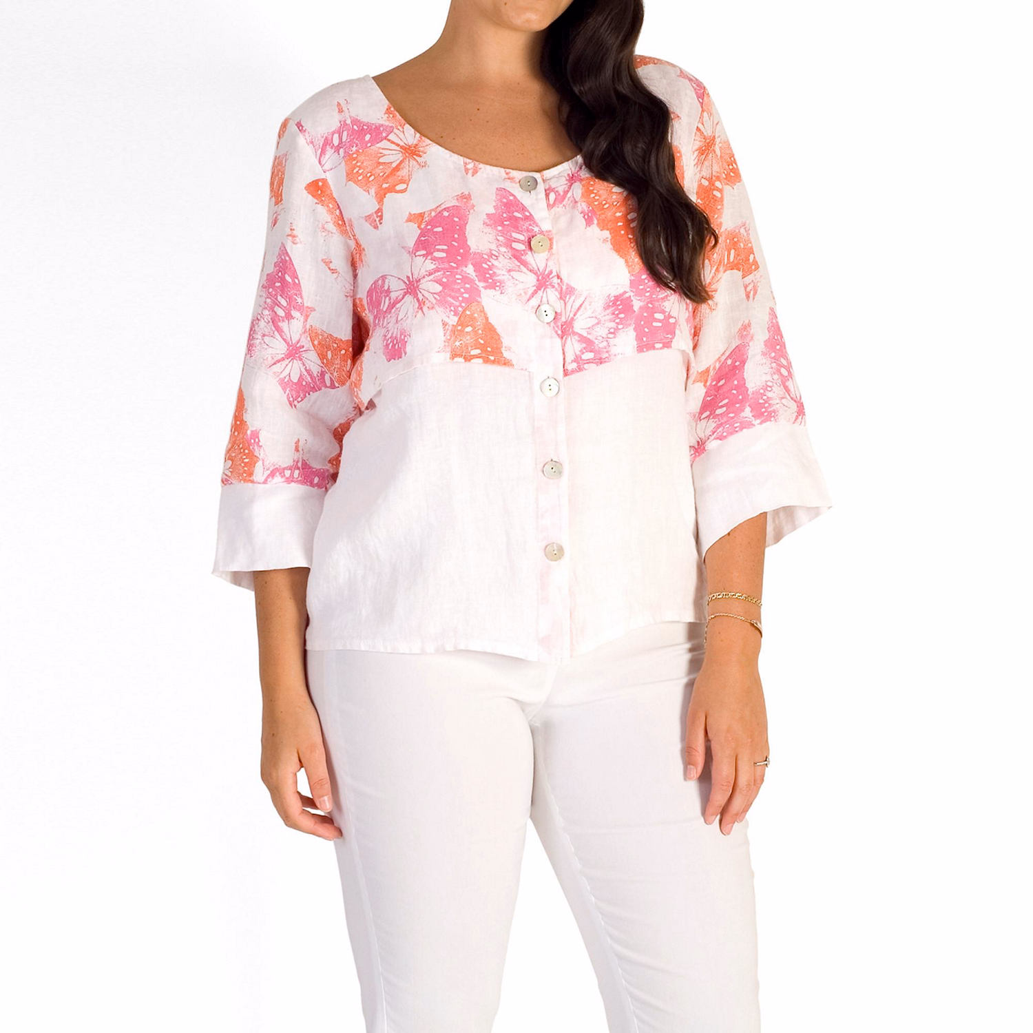 Butterfly Linen Jacket