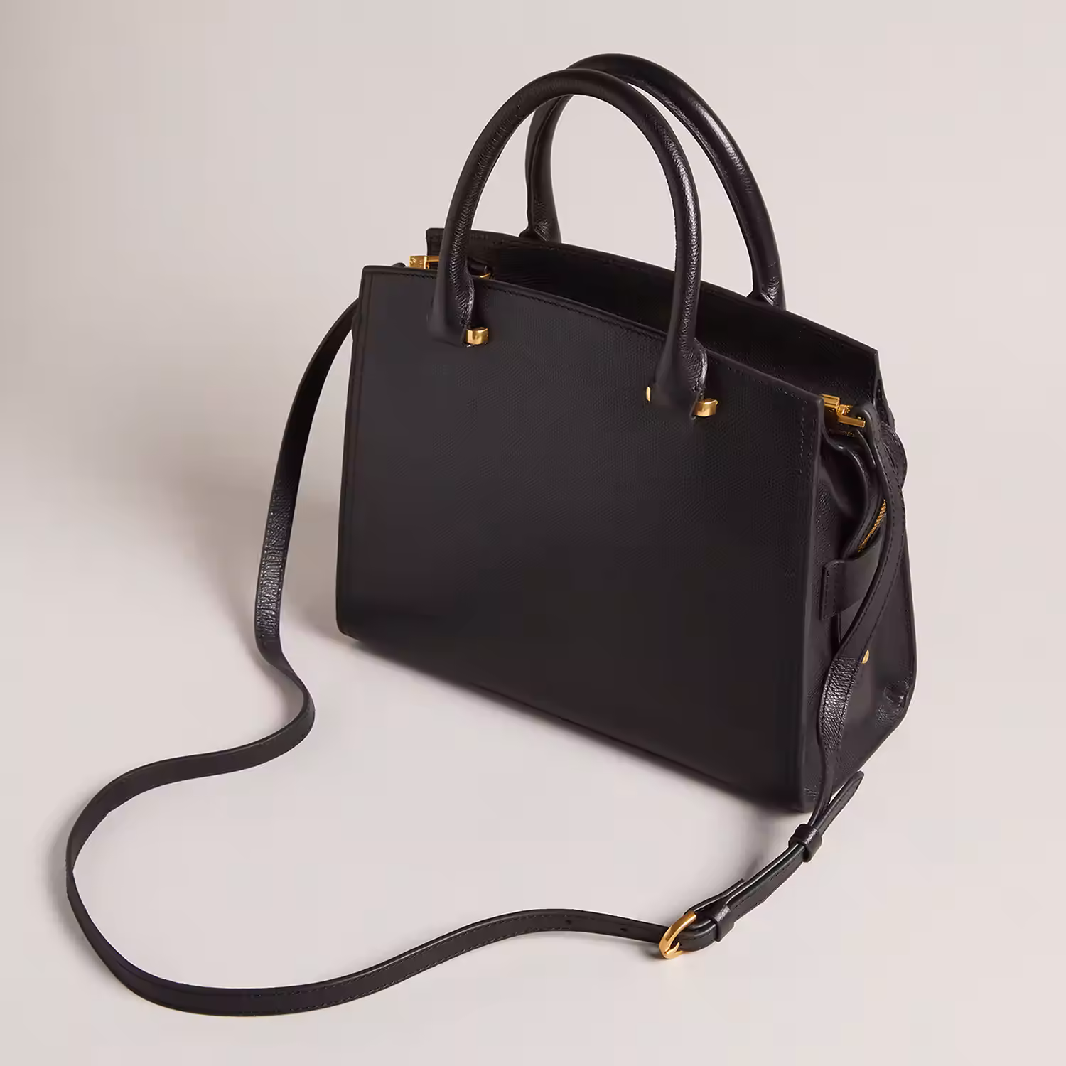 Myfair Medium Leather Padlock Handbag