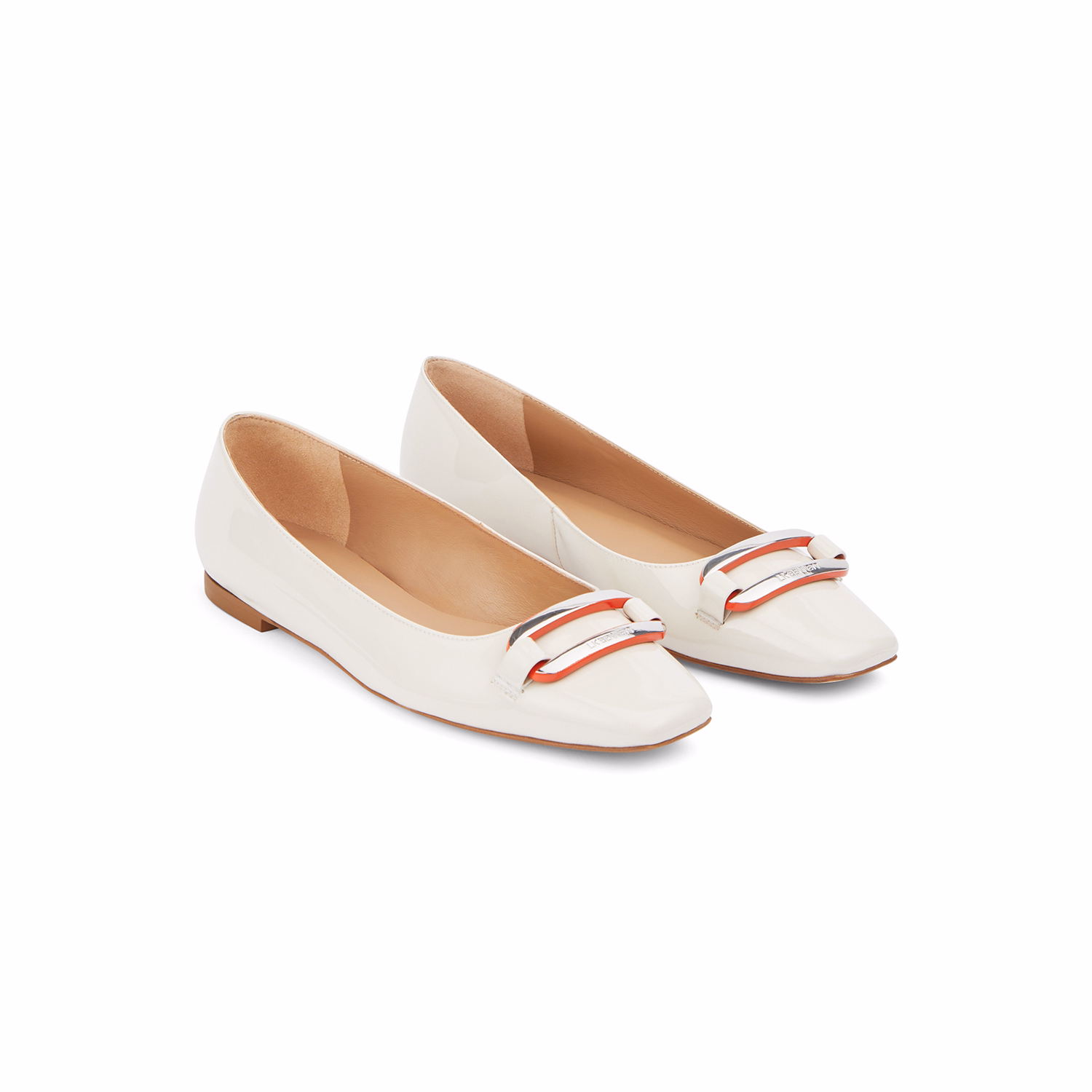 Cayden Square Toe Ballet Flats