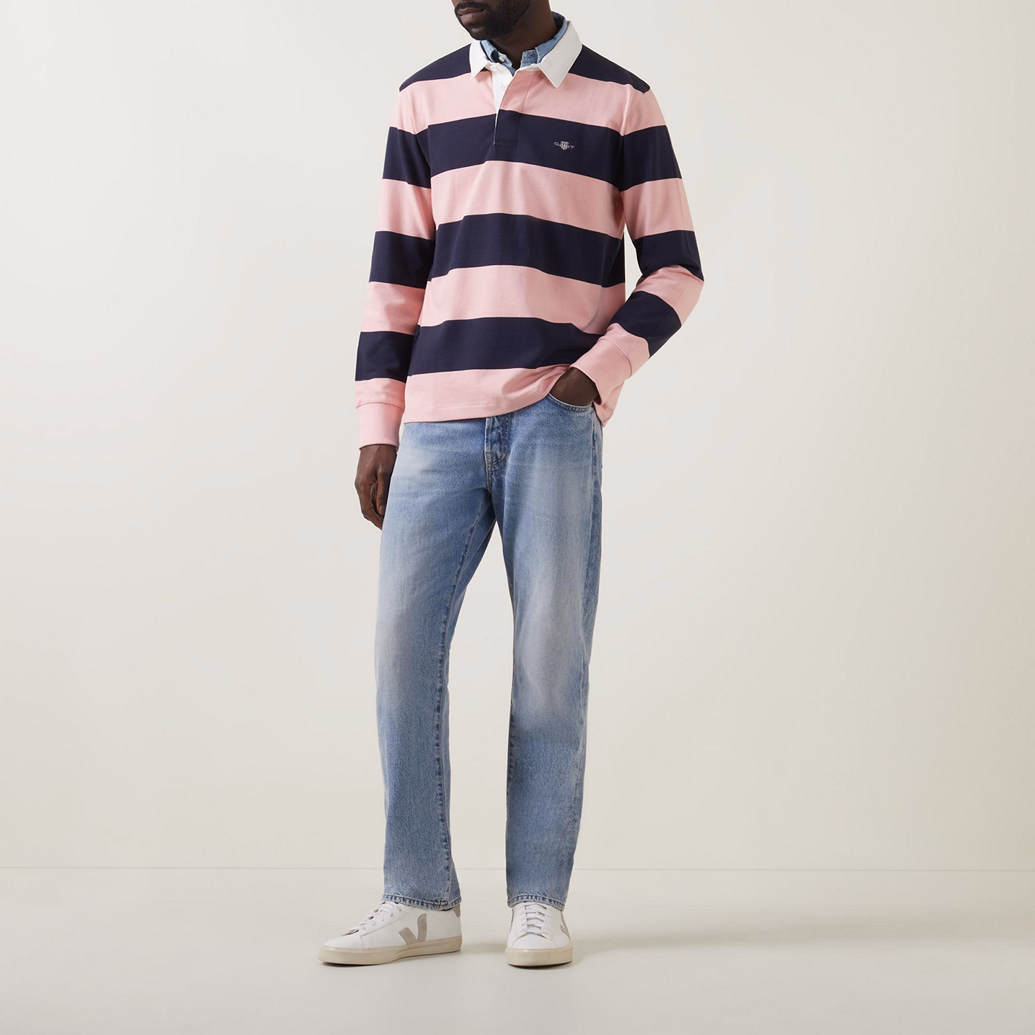 Barstriped Logo Sweatshirt