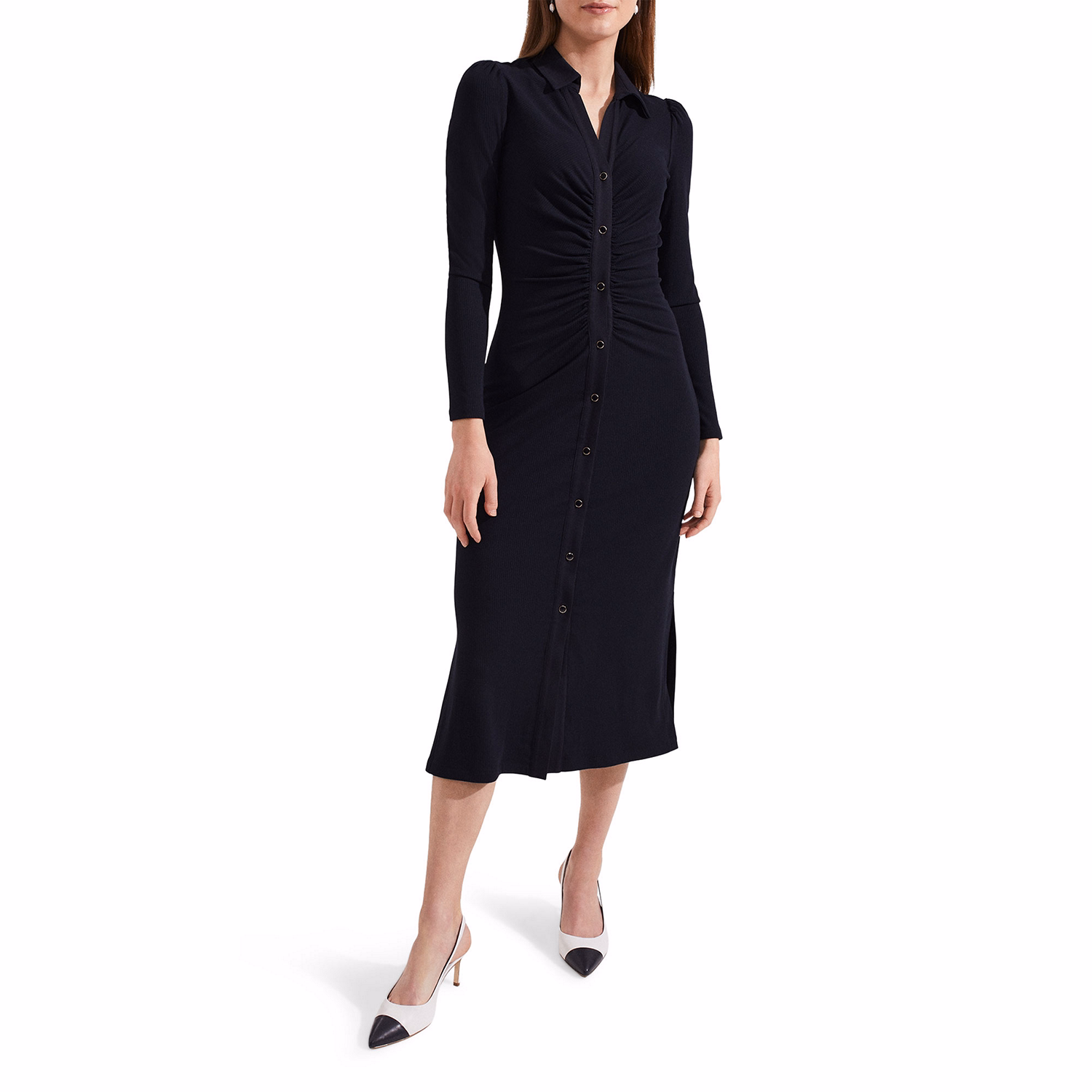 Hatty Ribbed Jersey Dress