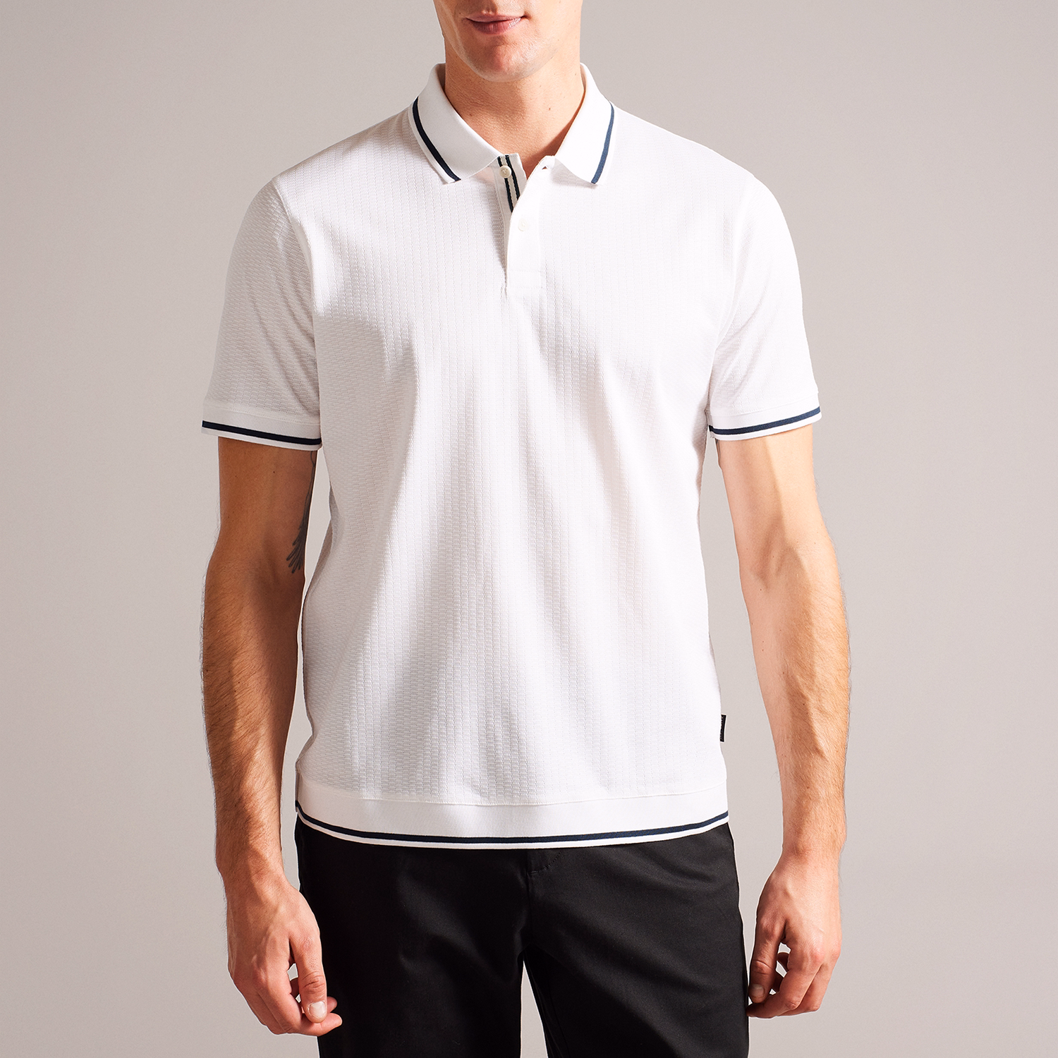 Erwen Textured Polo Shirt