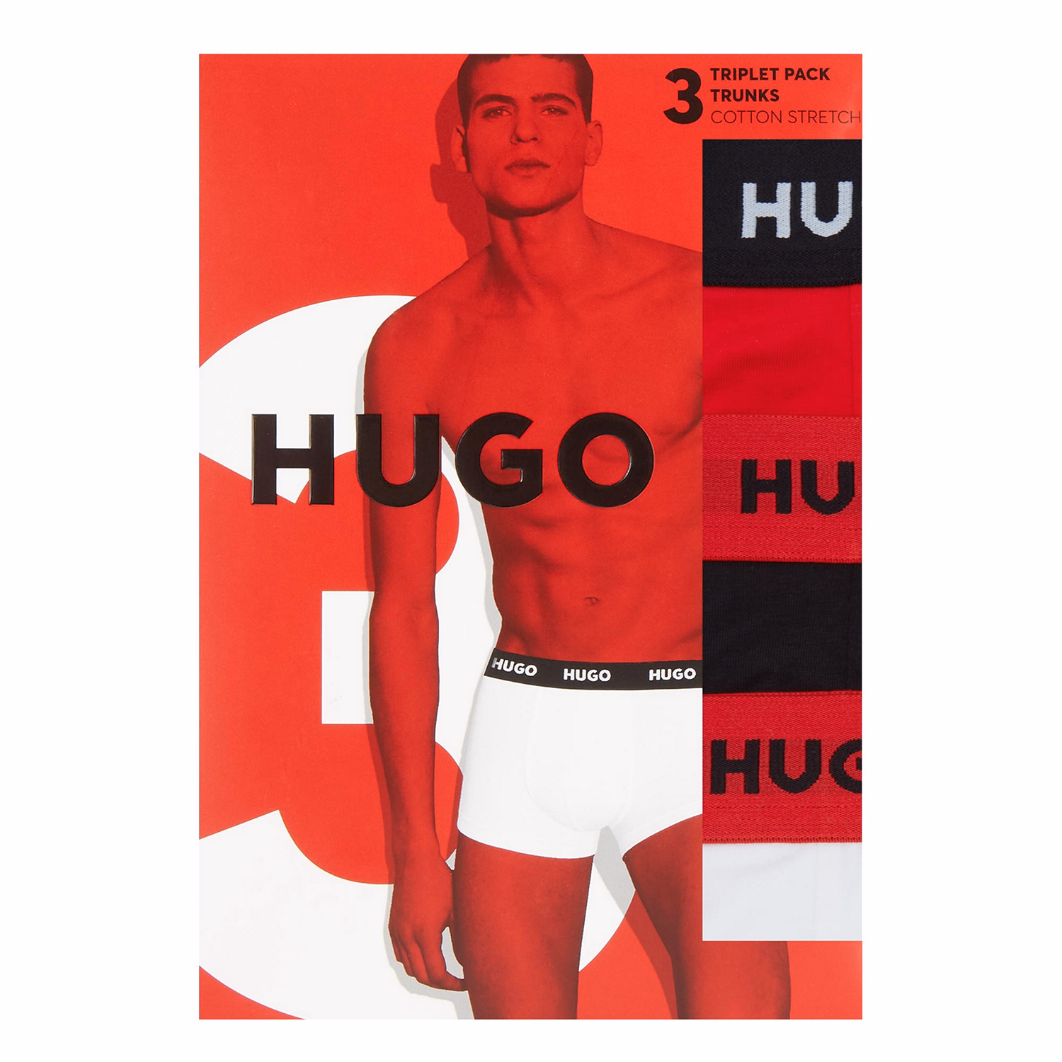 Three-Pack Logo Boxers